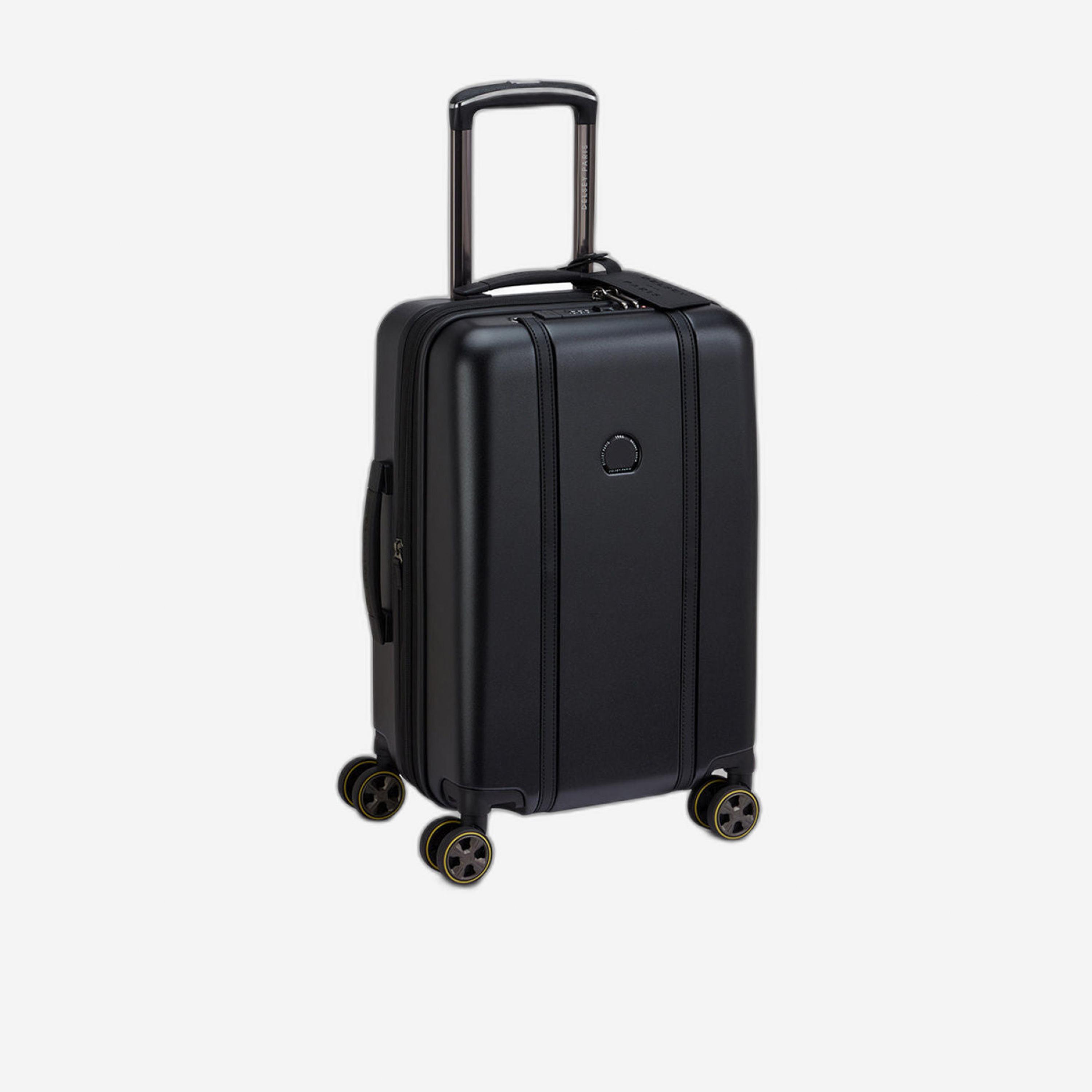 Delsey Paris Cadence 55 CM Small Cabin Polycarbonate with ABS Hard Sided 4-Wheeler Spinner Trolley Bag with TSA Lock-travel-luggagesandbags-luggage-image-5