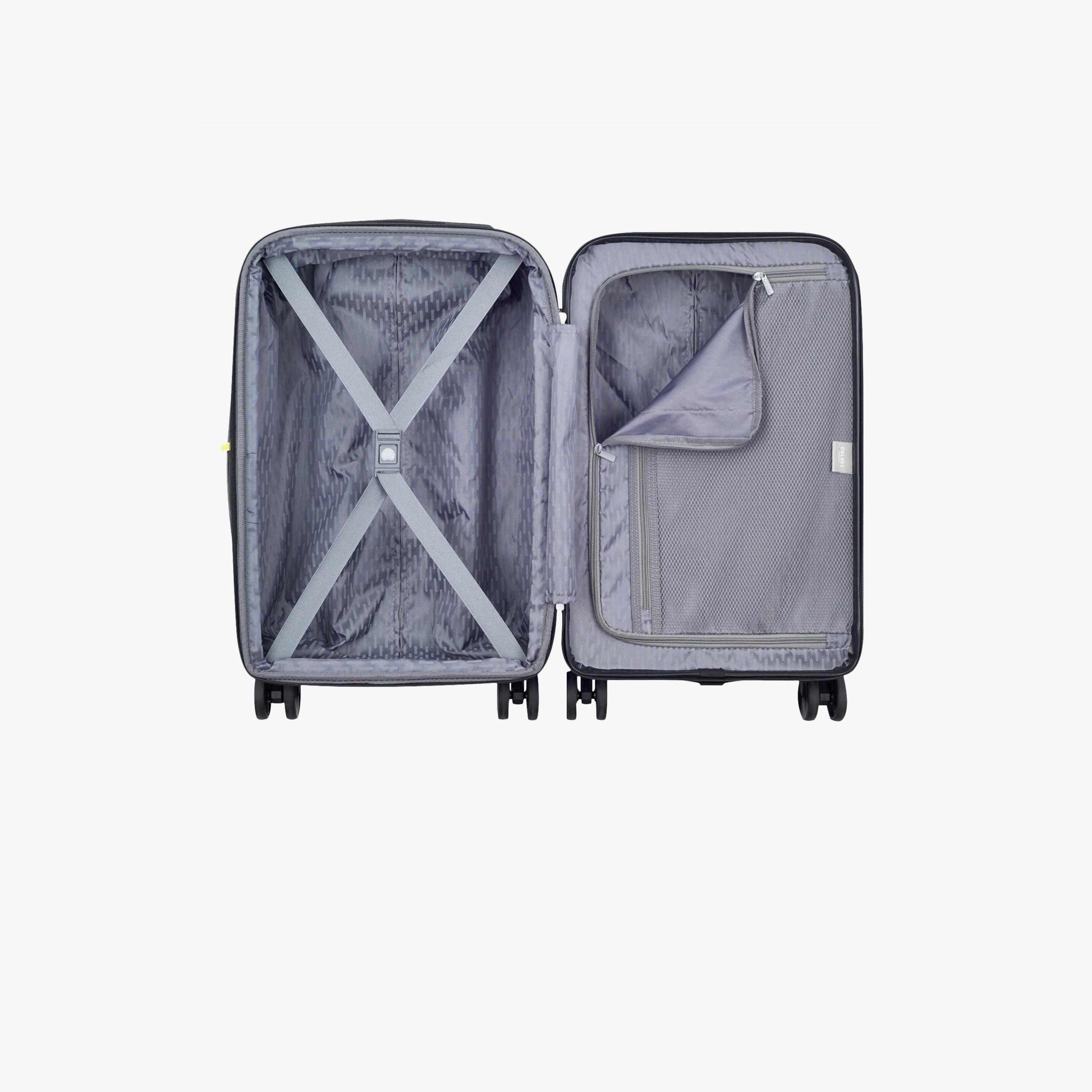Delsey Paris Christine Set of 3 Polycarbonate with ABS Hard Sided 4-Wheeler Spinner Trolley Bag with TSA Lock-travel-luggagesandbags-luggage-image-5