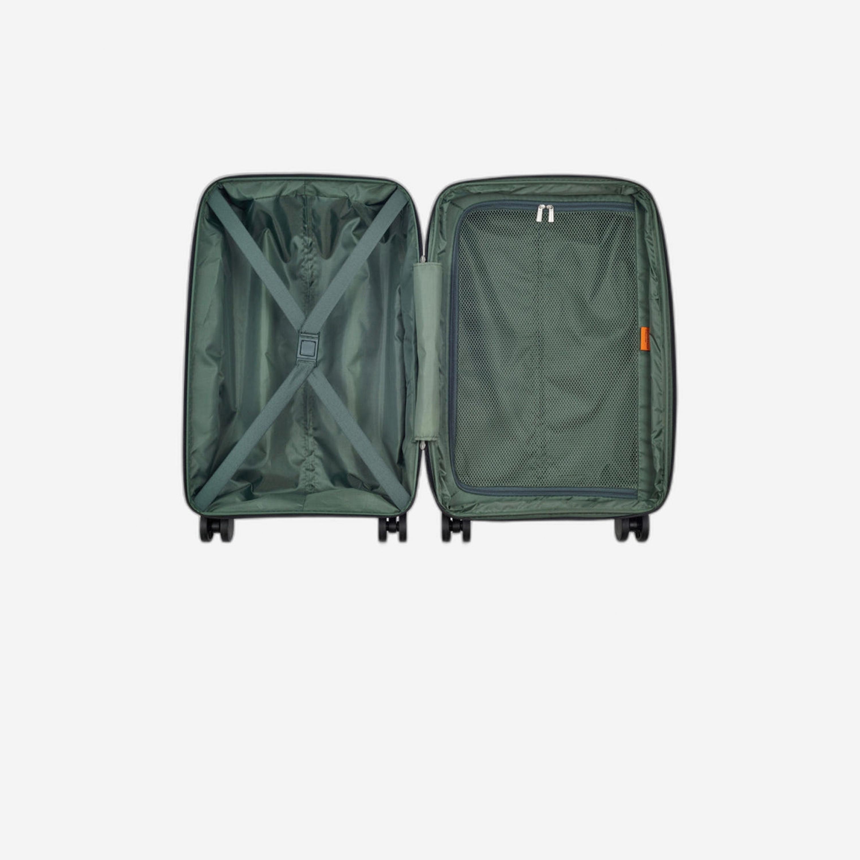 Delsey Paris Securitech Dune Set of 3 Polycarbonate with ABS Hard Sided 4-Wheeler Spinner Trolley Bag with TSA Lock-travel-luggagesandbags-luggage-image-4