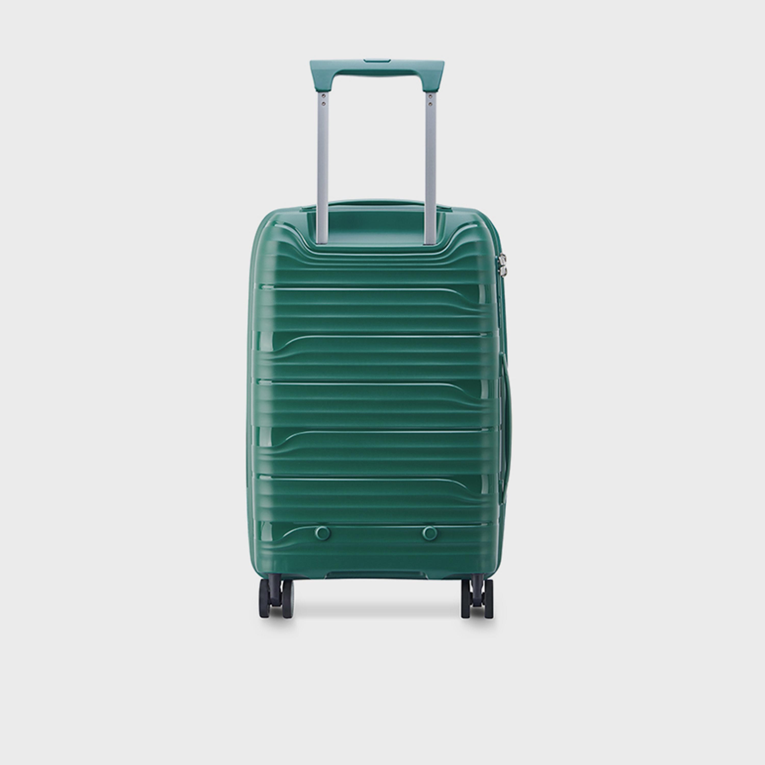 Delsey Paris Securitech Dune Set of 3 Polycarbonate with ABS Hard Sided 4-Wheeler Spinner Trolley Bag with TSA Lock-travel-luggagesandbags-luggage-image-4