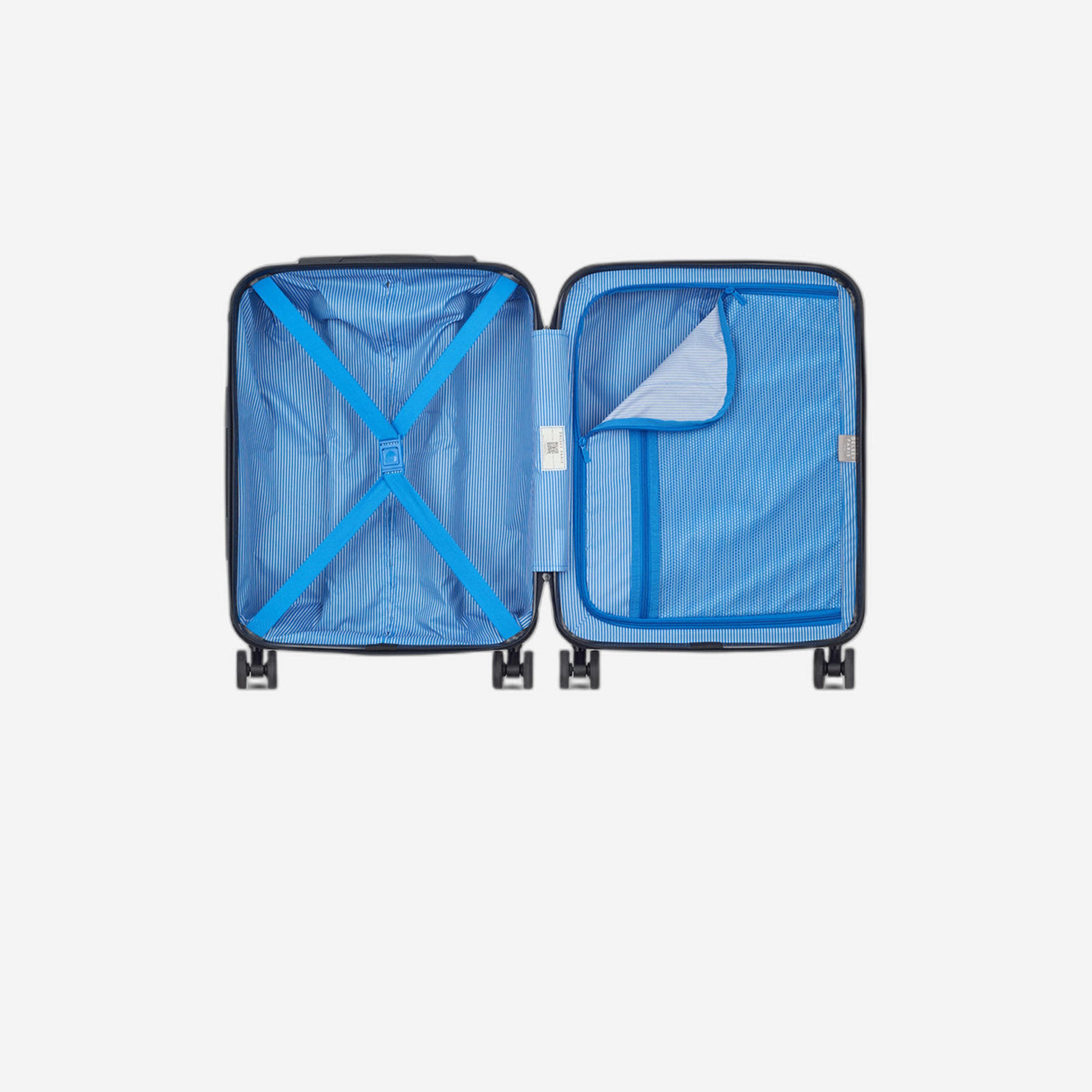 Delsey Paris Maxence 55 CM Small Cabin Polycarbonate with ABS Hard Sided 4-Wheeler Spinner Trolley Bag with TSA Lock-travel-luggagesandbags-luggage-image-6