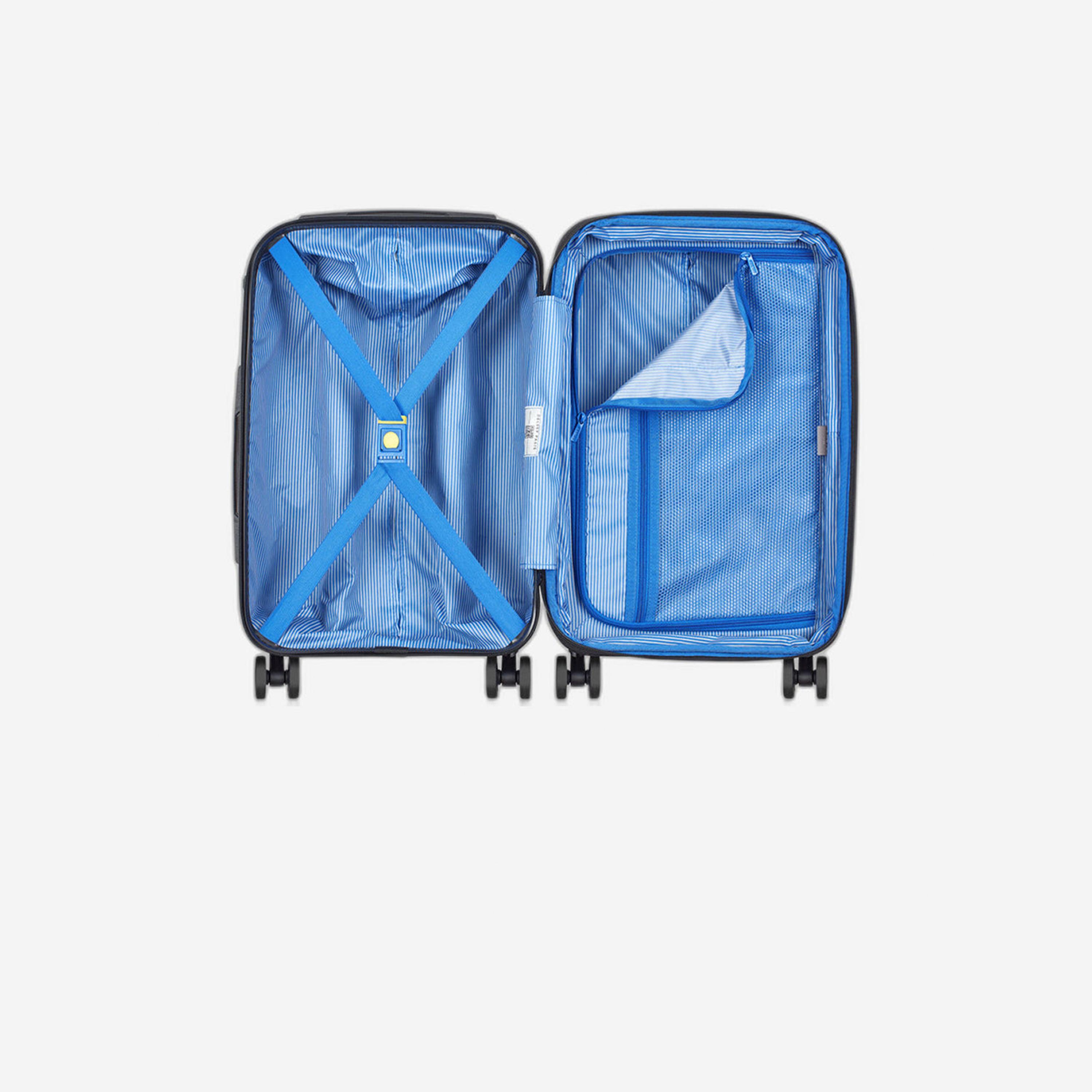 Delsey Paris Maxence 55 CM Small Cabin Polycarbonate with ABS Hard Sided 4-Wheeler Spinner Trolley Bag with TSA Lock-travel-luggagesandbags-luggage-image-6