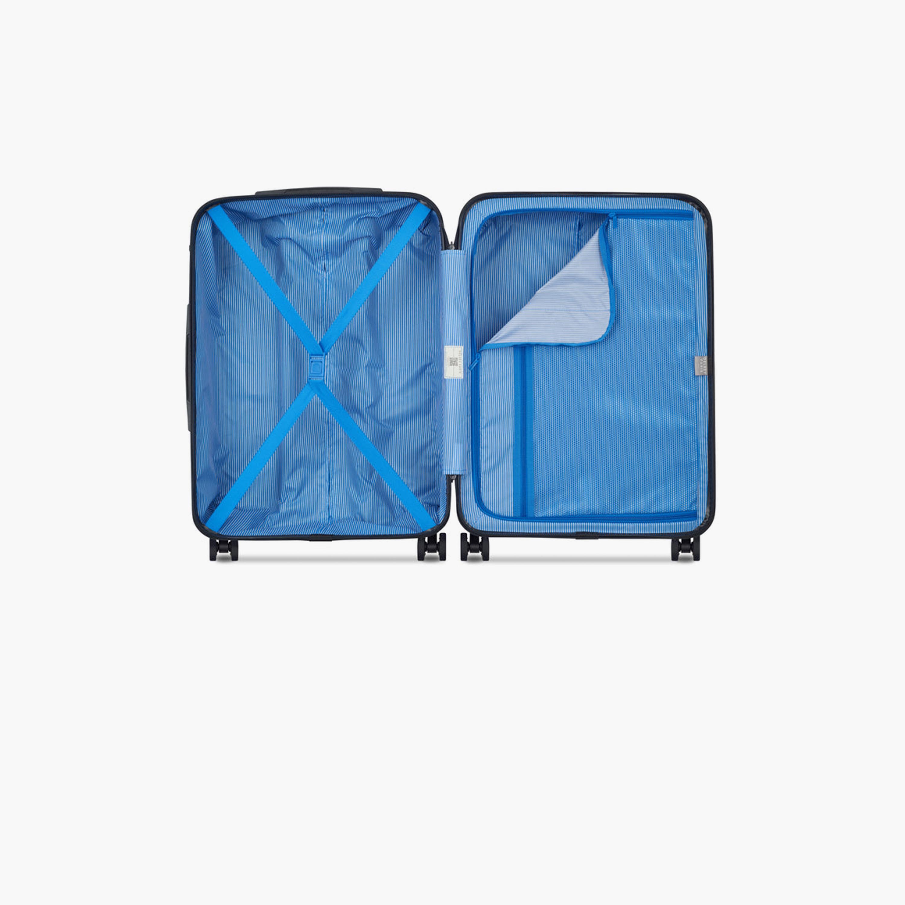 Delsey Paris Maxence 70 CM Medium Check-in Polycarbonate with ABS Hard Sided 4-Wheeler Spinner Trolley Bag with TSA Lock-travel-luggagesandbags-luggage-image-5