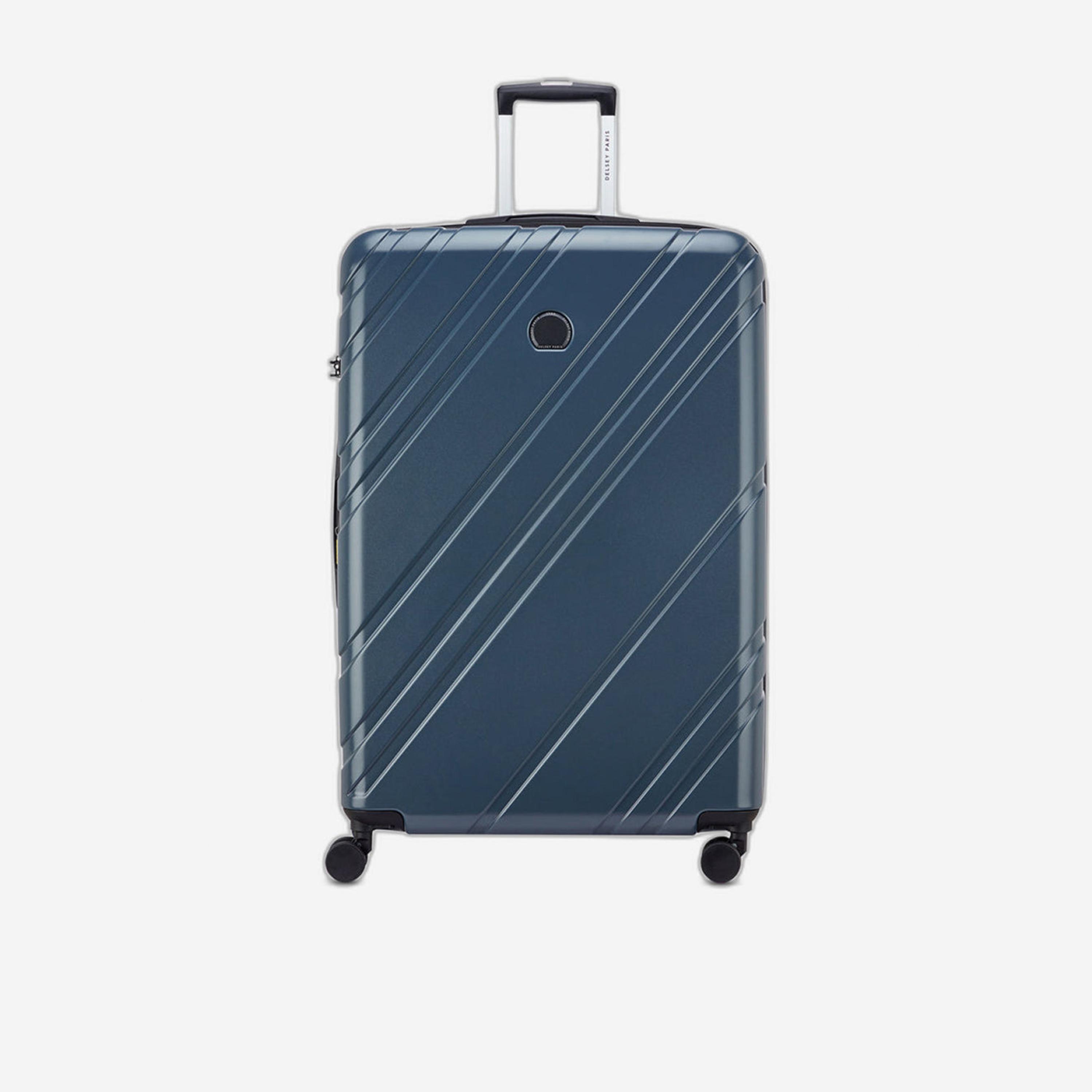 Delsey Paris Maxence 82 CM Extra Large Check-in Polycarbonate with ABS Hard Sided 4-Wheeler Spinner Trolley Bag with TSA Lock-travel-luggagesandbags-luggage-image-1
