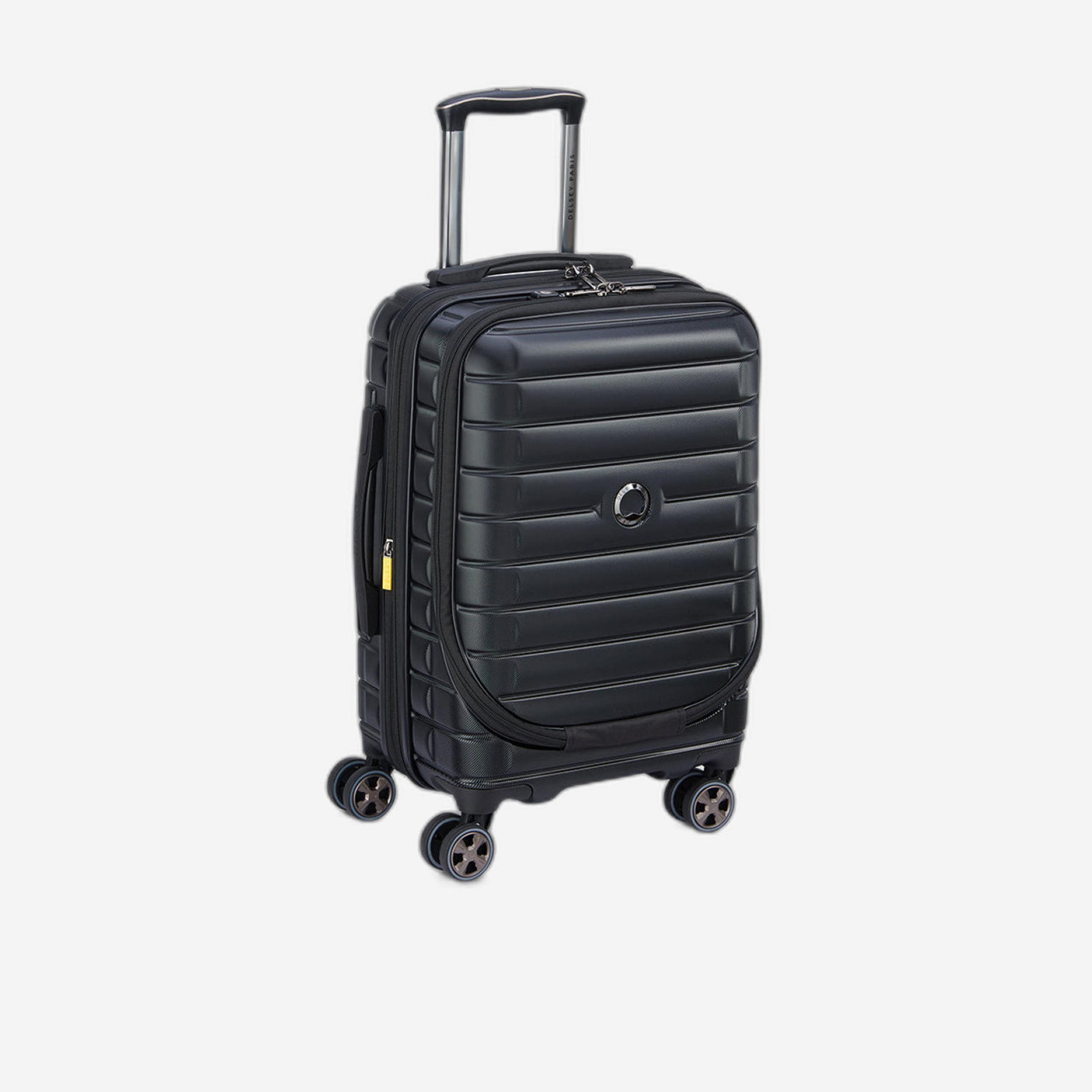 Delsey Paris Shadow 5.0 55 CM Small Cabin Polycarbonate with ABS Hard Sided 4-Wheeler Spinner Trolley Bag with TSA Lock-travel-luggagesandbags-luggage-image-5