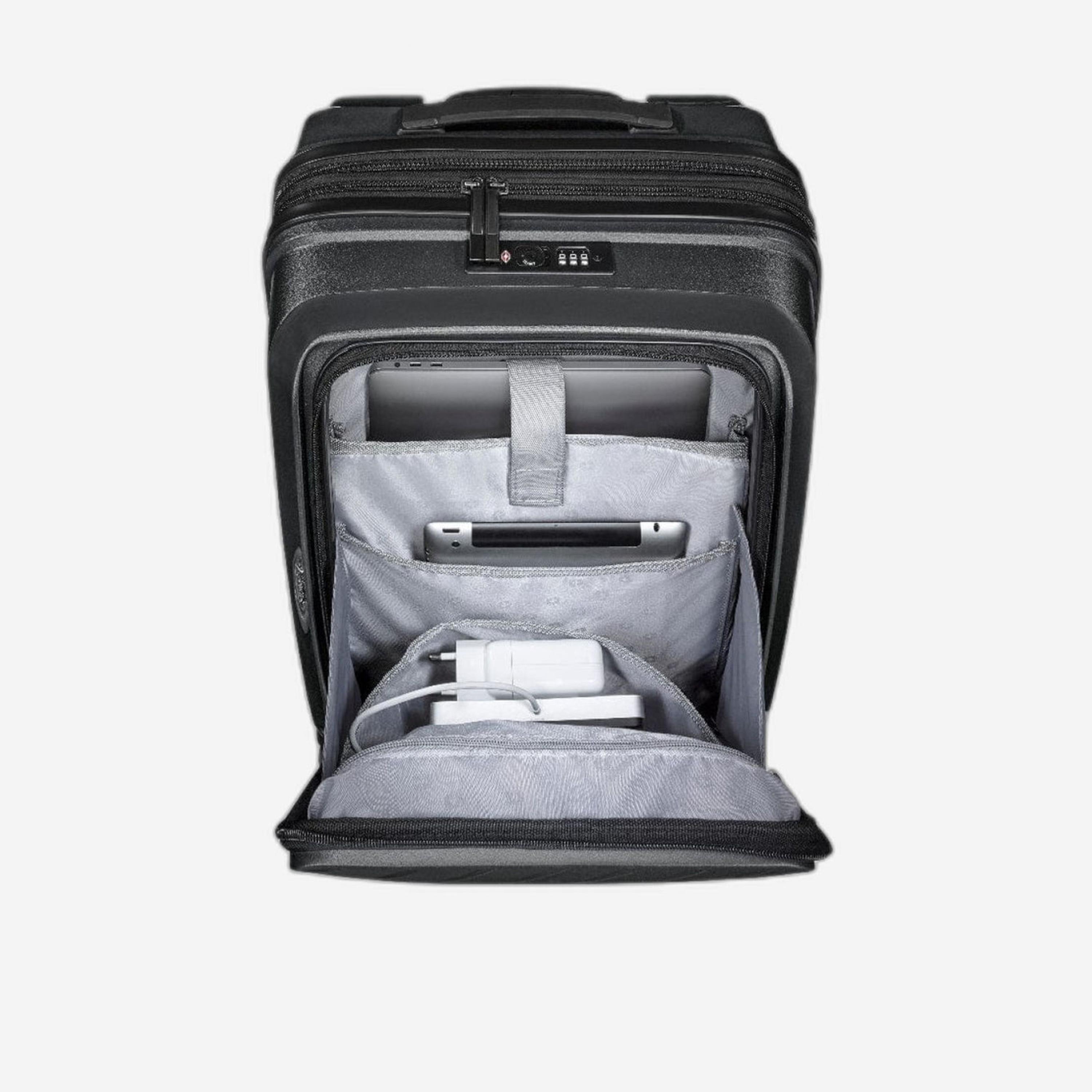 Wenger Ultra-Lite 54.5 CM Small Cabin Polycarbonate with ABS Hard Sided 4-Wheeler Spinner Trolley Bag with TSA Lock-travel-luggagesandbags-luggage-image-7