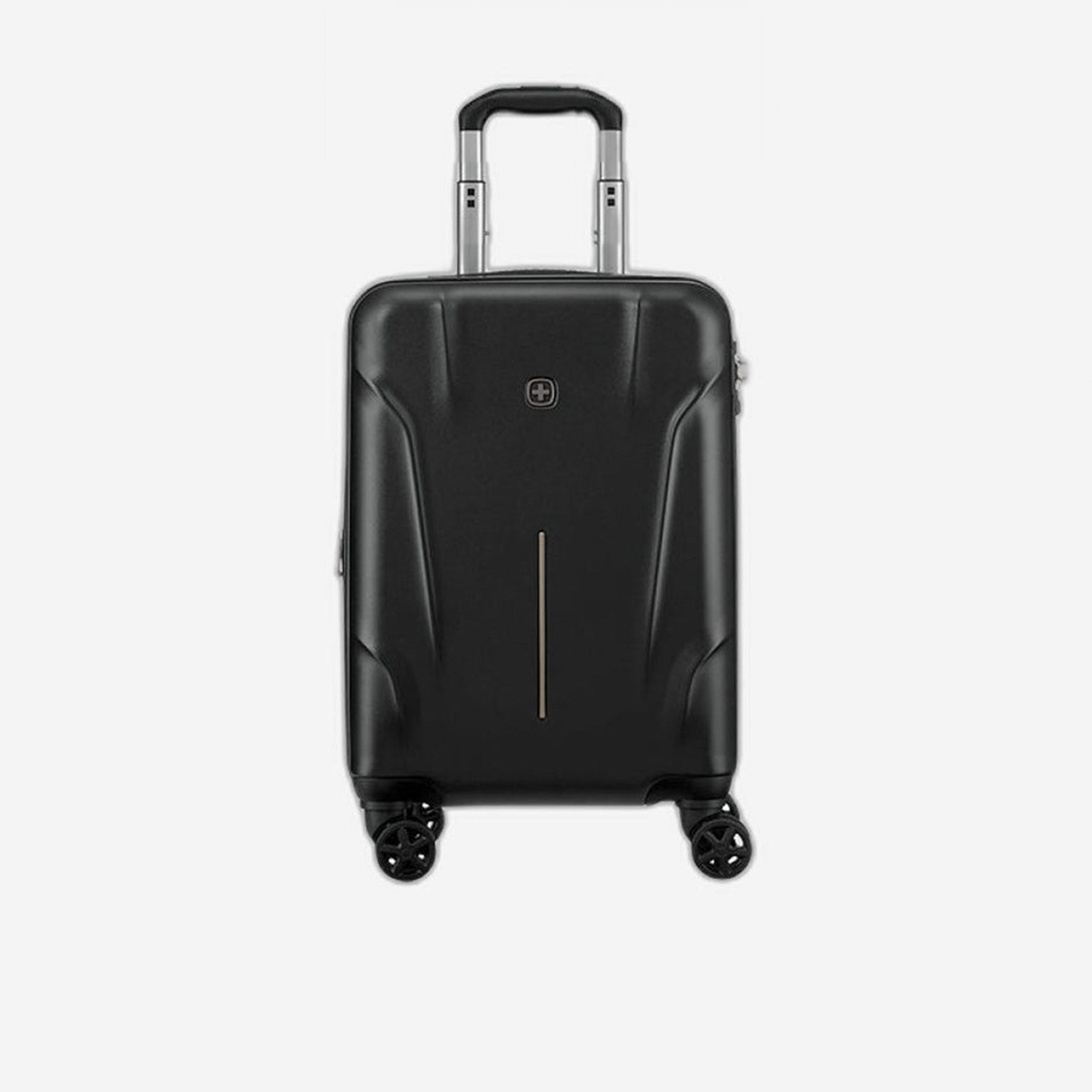 Wenger Ryon 54 CM Small Cabin Polycarbonate with ABS Hard Sided 4-Wheeler Spinner Trolley Bag with TSA Lock-travel-luggagesandbags-luggage-image-1