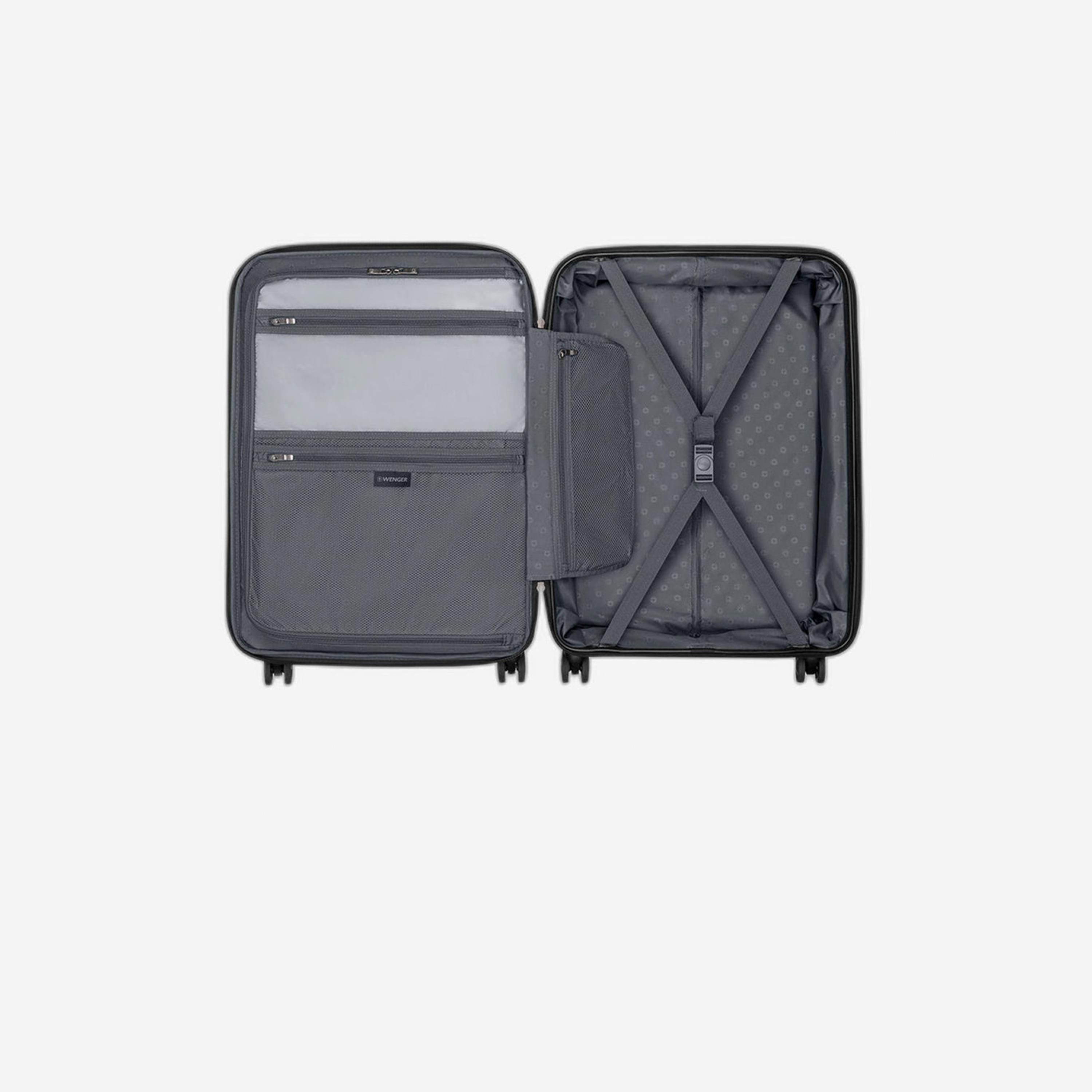 Wenger Ryon 54 CM Small Cabin Polycarbonate with ABS Hard Sided 4-Wheeler Spinner Trolley Bag with TSA Lock-travel-luggagesandbags-luggage-image-7