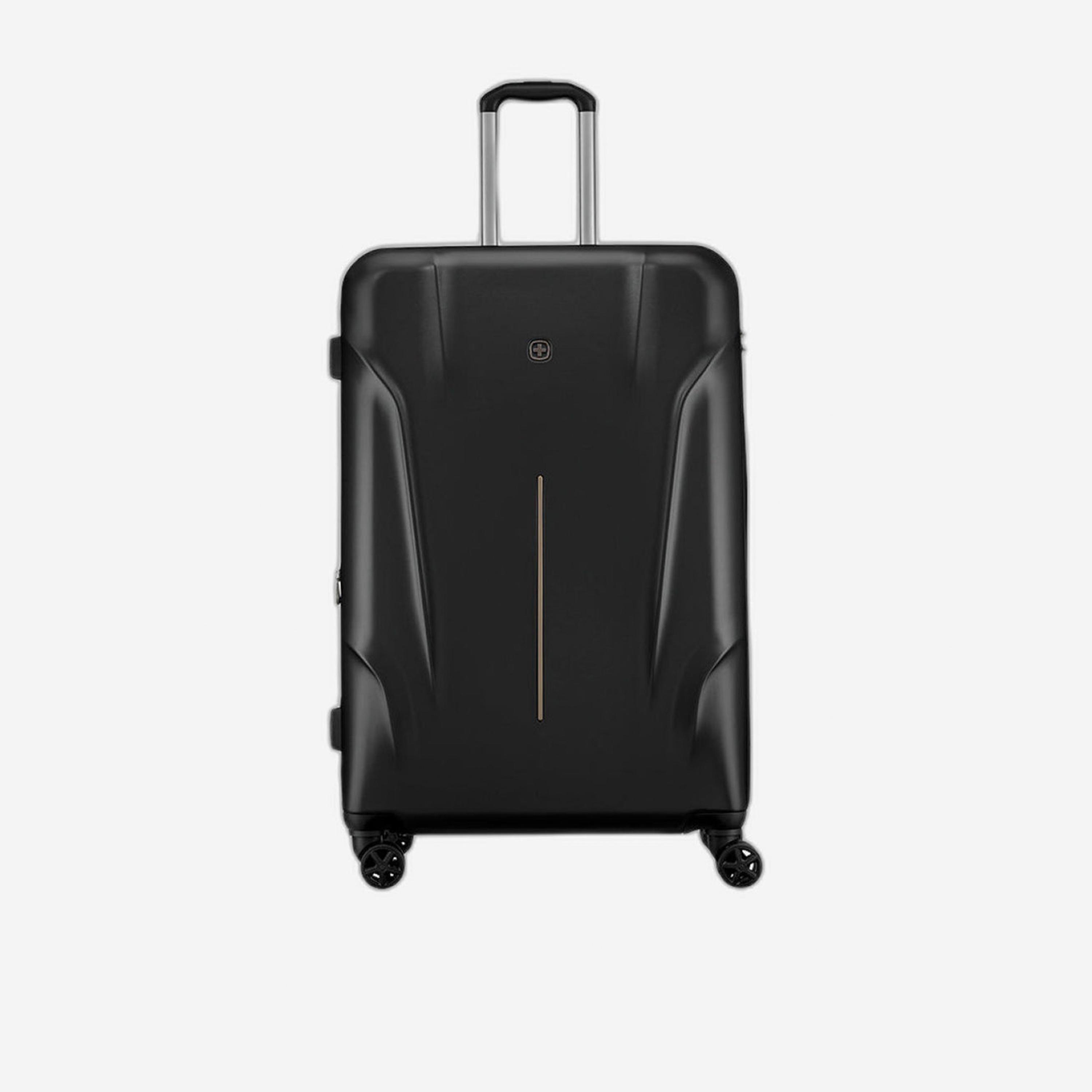 Wenger Ryon 80 CM Extra Large Check-in Polycarbonate with ABS Hard Sided 4-Wheeler Spinner Trolley Bag with TSA Lock-travel-luggagesandbags-luggage-image-1