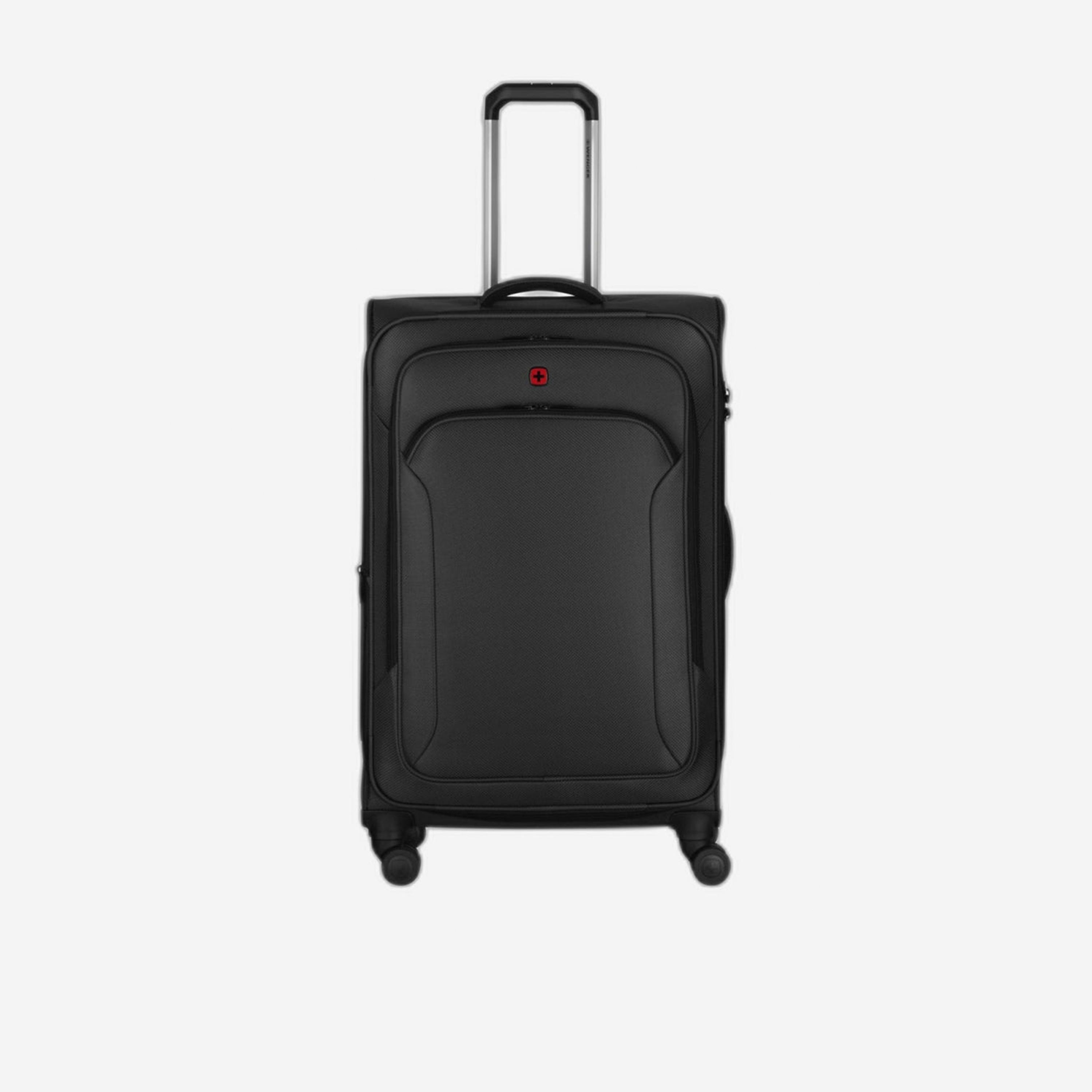 Wenger Vibrave  68 CM Medium Check-in Polyester Soft Sided 4-Wheeler Spinner Trolley Bag with TSA Lock-travel-luggagesandbags-luggage-image-1