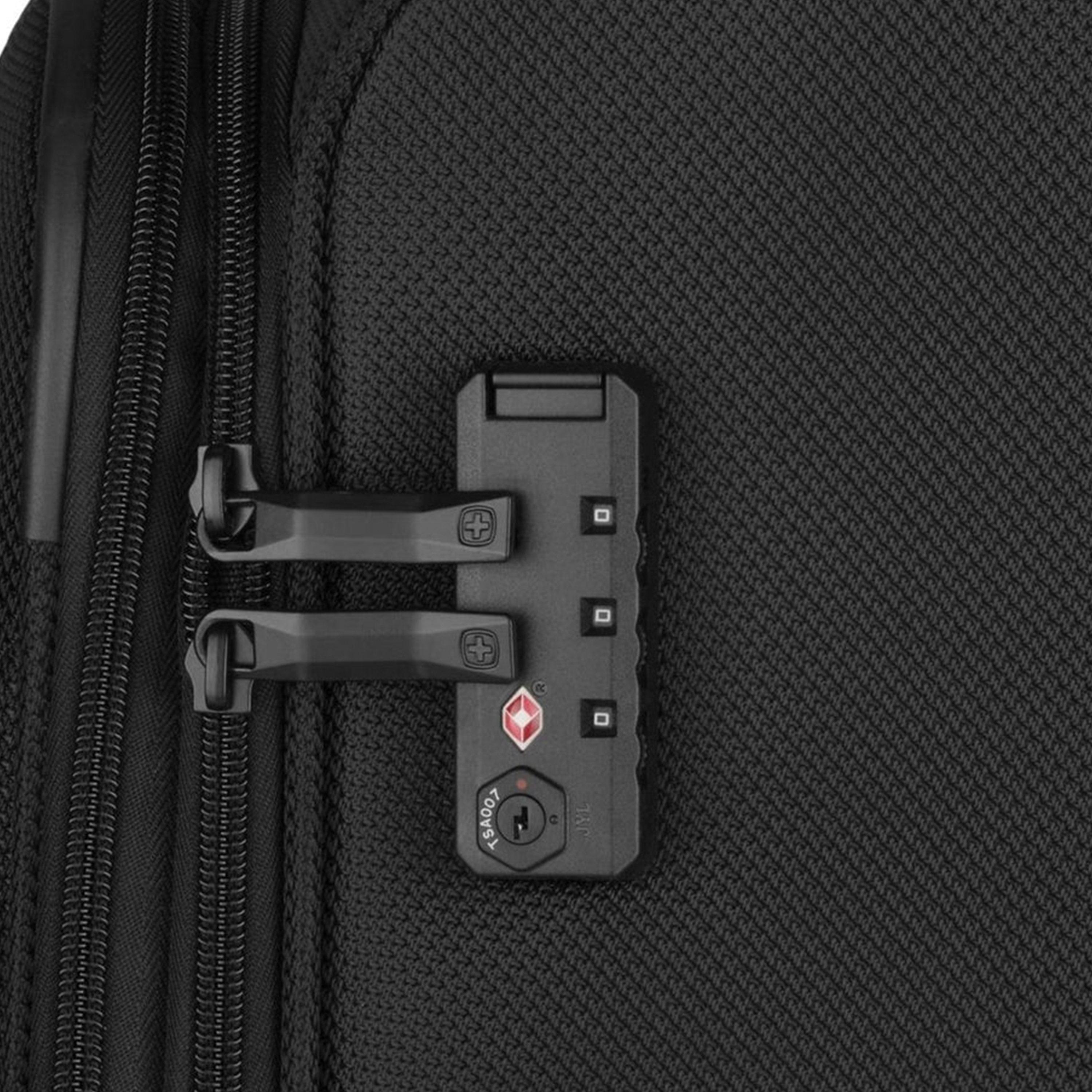 Wenger Vibrave  68 CM Medium Check-in Polyester Soft Sided 4-Wheeler Spinner Trolley Bag with TSA Lock-travel-luggagesandbags-luggage-image-9