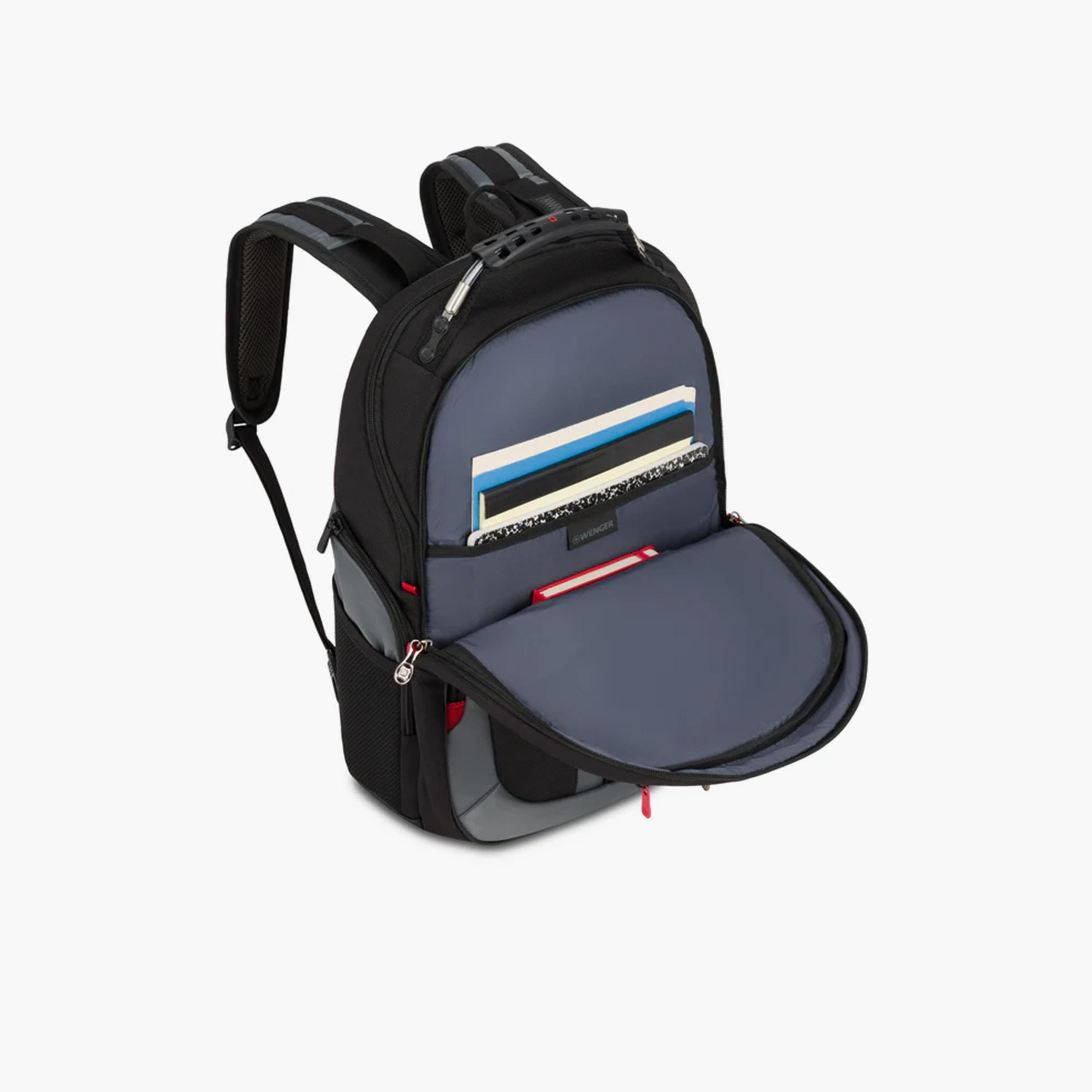 ويغنر - شنطة ظهر للكمبيوتر المحمول 25 لترًا | 17 إنش مصنوعة من البوليستر  حزام قابل للتعديل | 334048-travel-luggagesandbags-backpacks-image-6