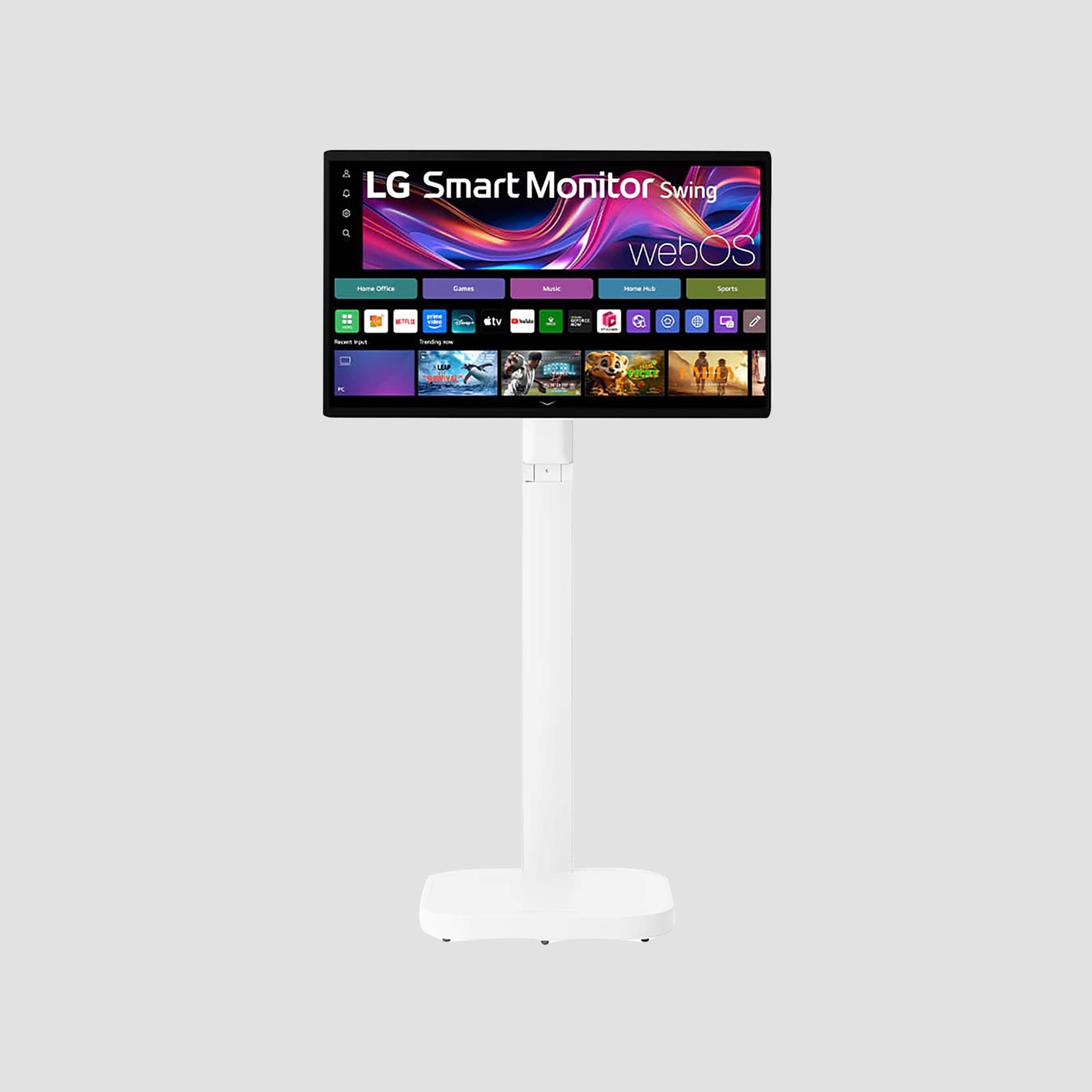 شاشة إل جي مسطحة 31.5"، دقة UHD 4K، لوحة IPS، معدل تحديث 60 Hz،لمس LED، HDR10، USB-C | 32U889SA-W-electronics-accessories-computeraccesories-image-1