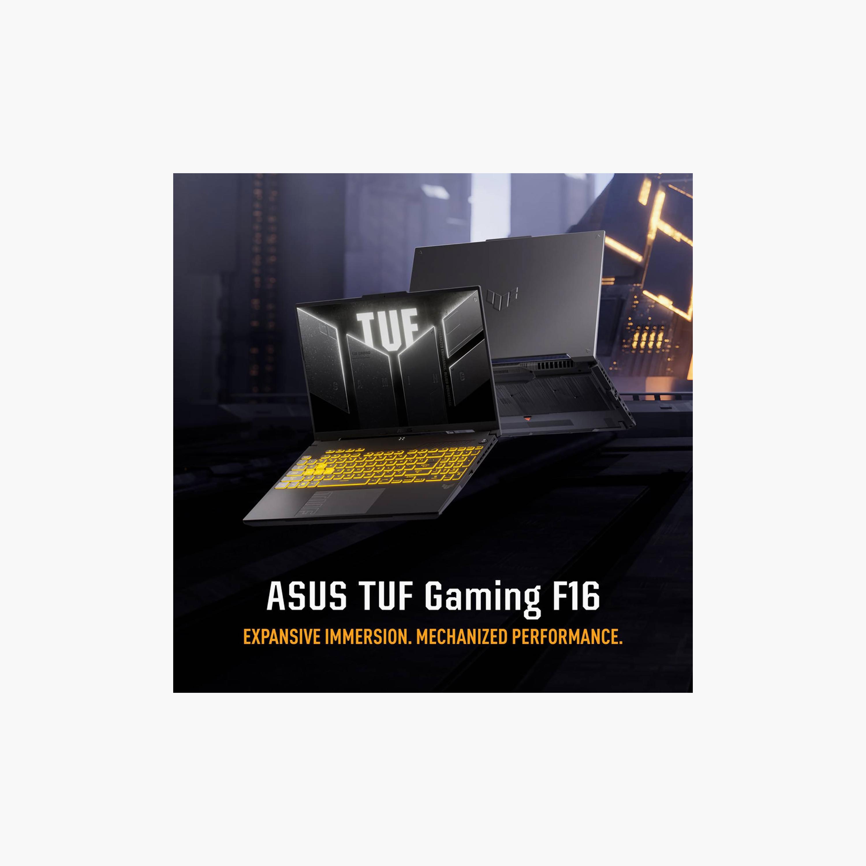 جهاز أسوس تاف جيمنج F16 FX607VJB،16" FHD+ بتردد 144 Hz،Intel i5 210H،NVIDIA RTX 3050-electronics-laptops-image-2