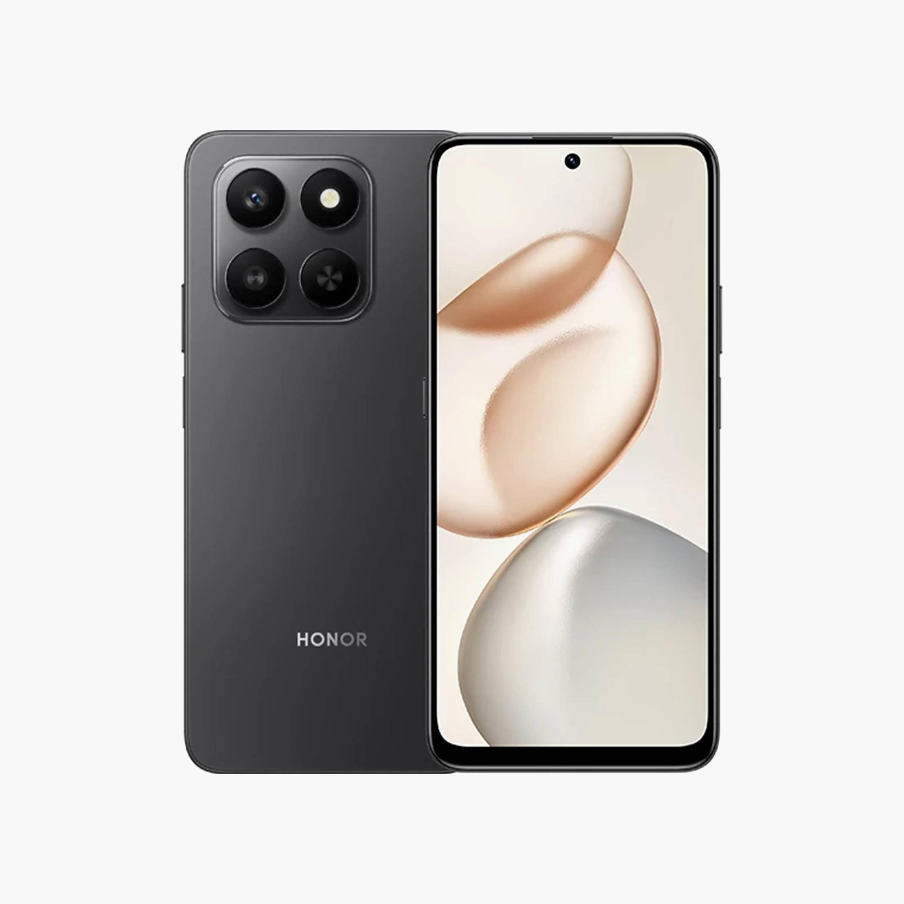 أونور X7D أسود مخملي 5G، ذاكرة 6 جيجا + 128 جيجا،6.7"،Snapdragon 685،MagicOS | 5109CAPD-electronics-phones-image-1
