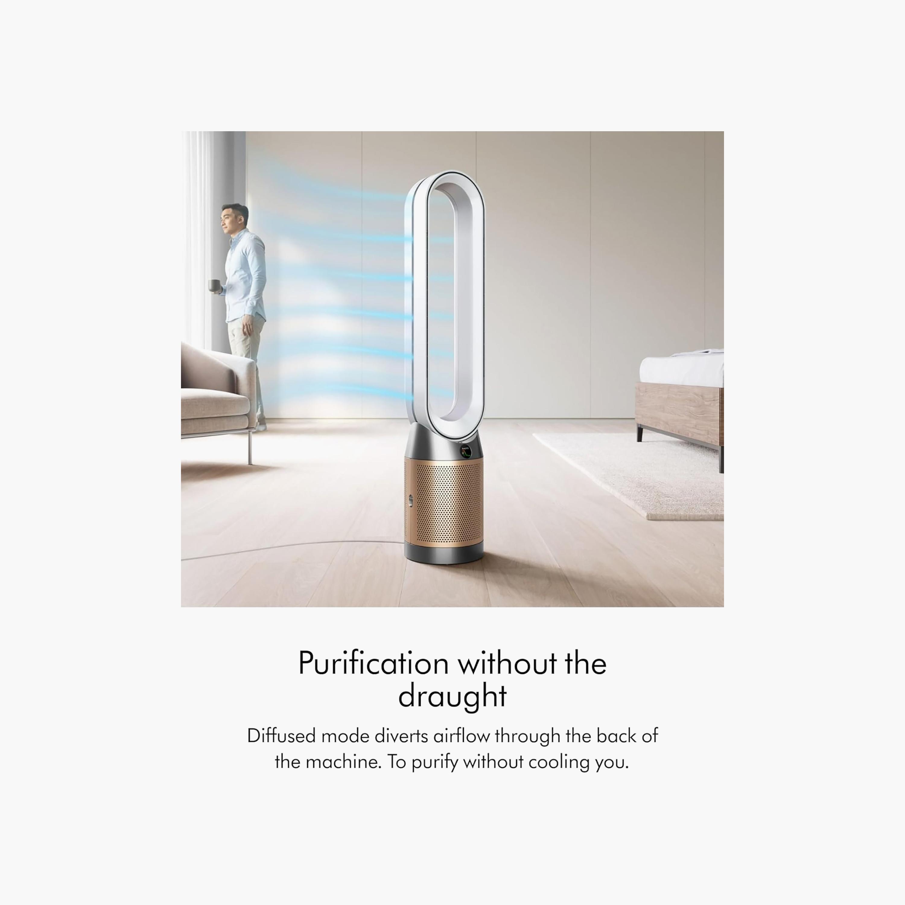 Dyson Air Purifier White/Gold | TP12 438K+K-CARBON SA/AE/QA/KW WH/GD-household-appliances-homeappliances-airpurifiers-image-2