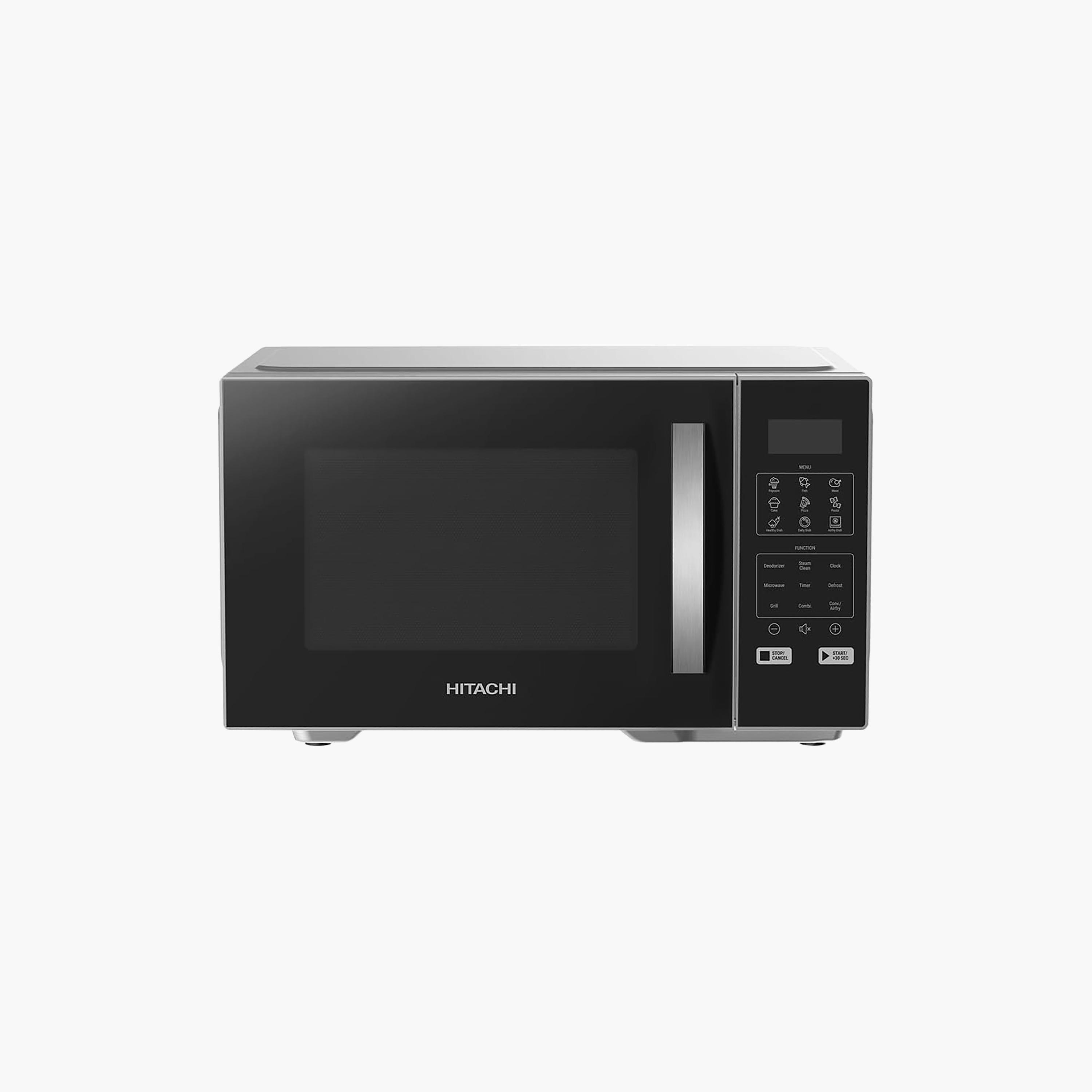 Hitachi 27L Convection Microwave Oven Black | HMR-DA2713SLBK-household-appliances-kitchenappliances-microwavesandovens-image-1