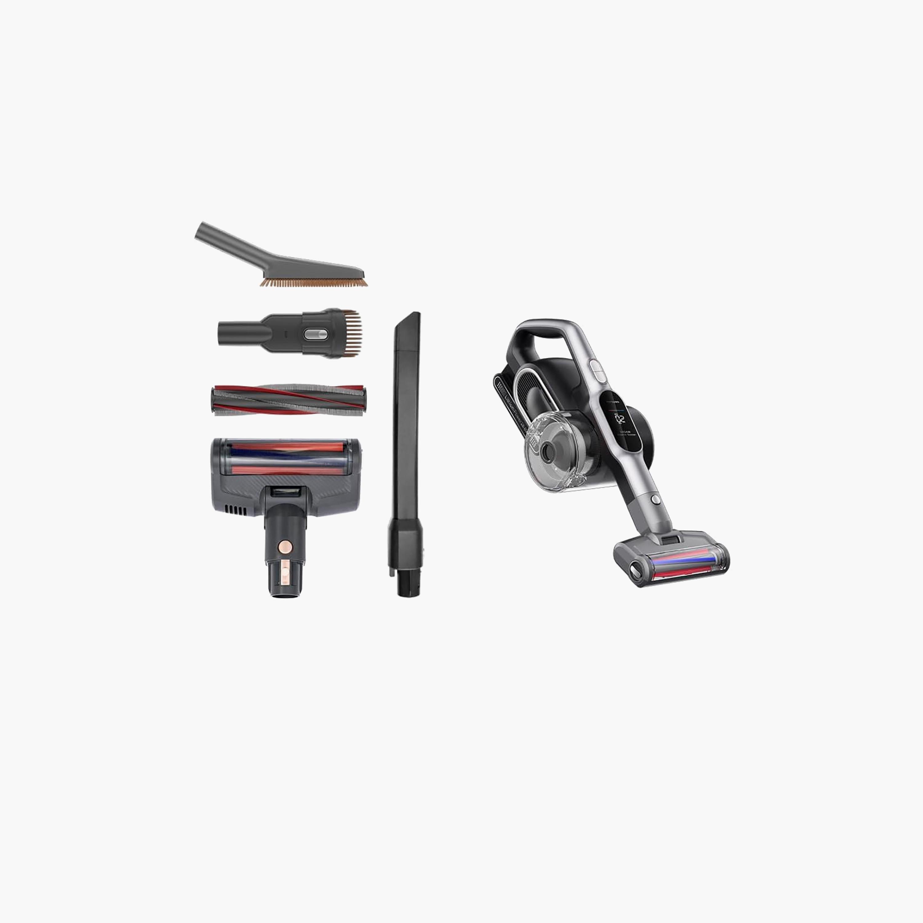مكنسة جيمي اللاسلكية رمادي/فضي | H10 FLEX-household-appliances-homeappliances-vacuumcleaners-image-3