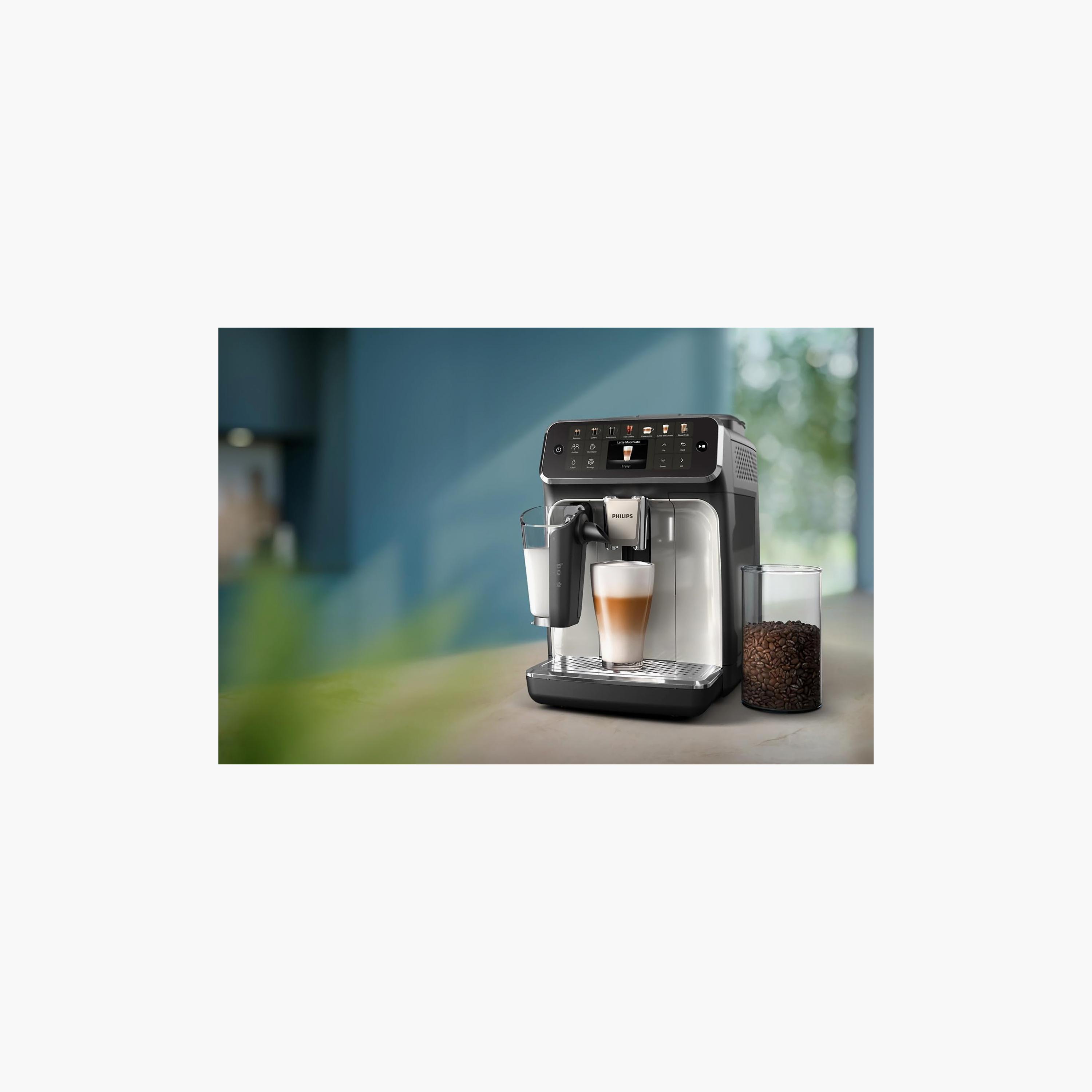 Philips Series 4400 Fully Automatic Espresso Machine Black | EP4446-household-appliances-kitchenappliances-coffeemachines-image-2