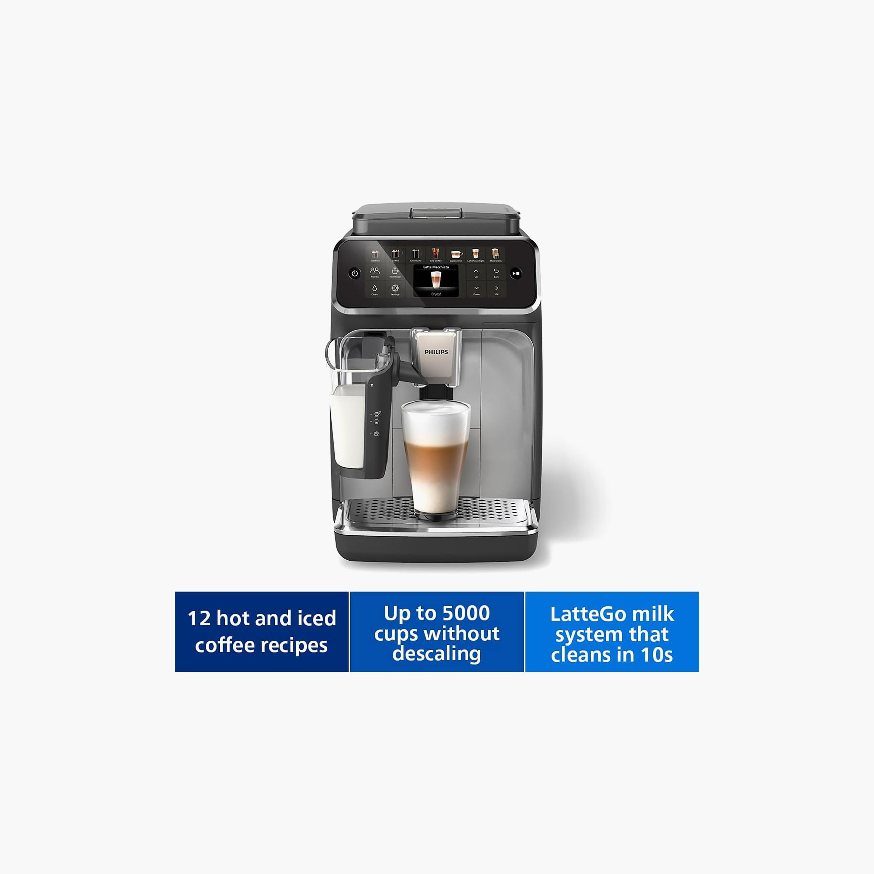 Philips Series 4400 Fully Automatic Espresso Machine Black | EP4446-household-appliances-kitchenappliances-coffeemachines-image-3