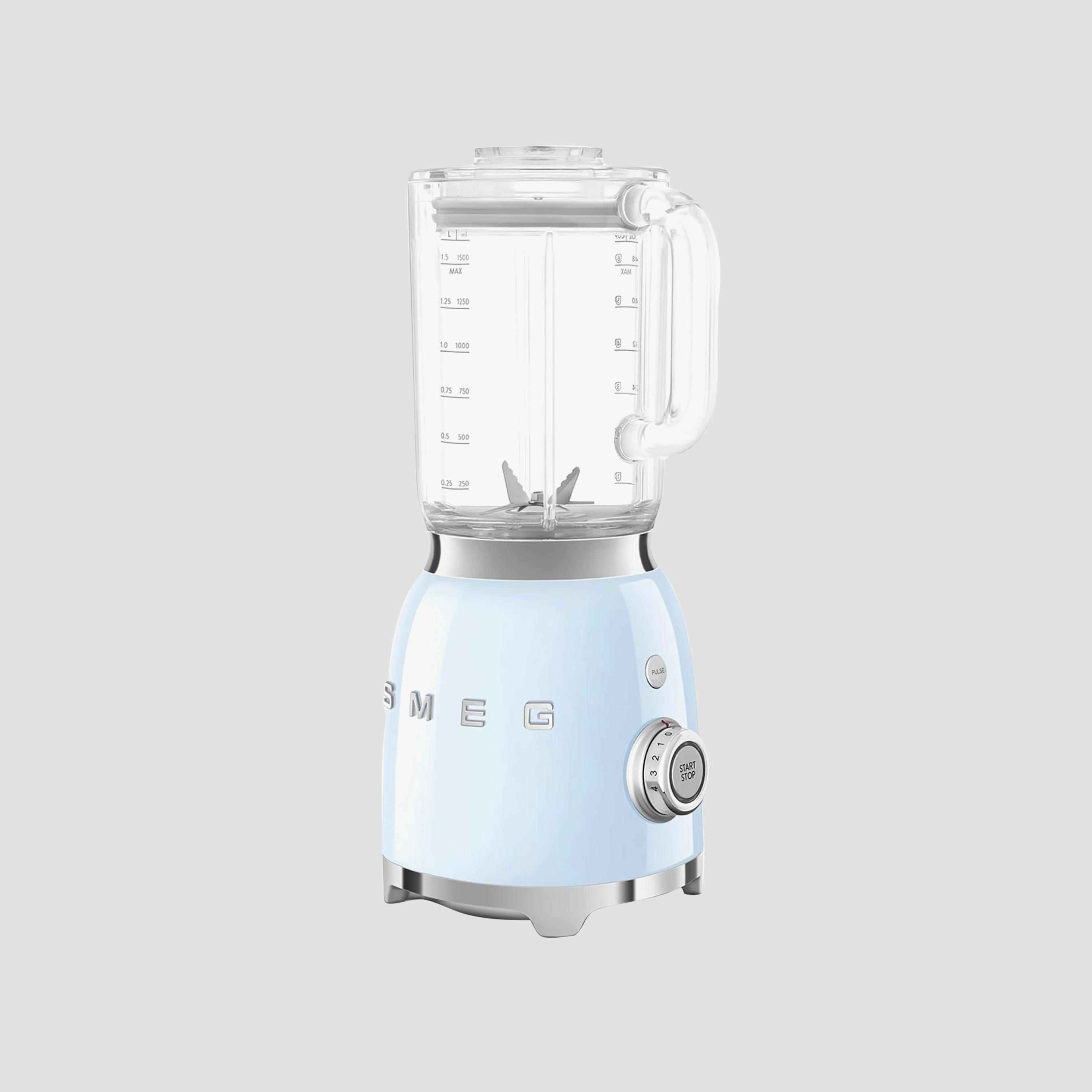 Smeg 50's Retro Design Blender Pastel Blue | BLF03PBUK-household-appliances-kitchenappliances-blendersmixersandgrinders-image-1