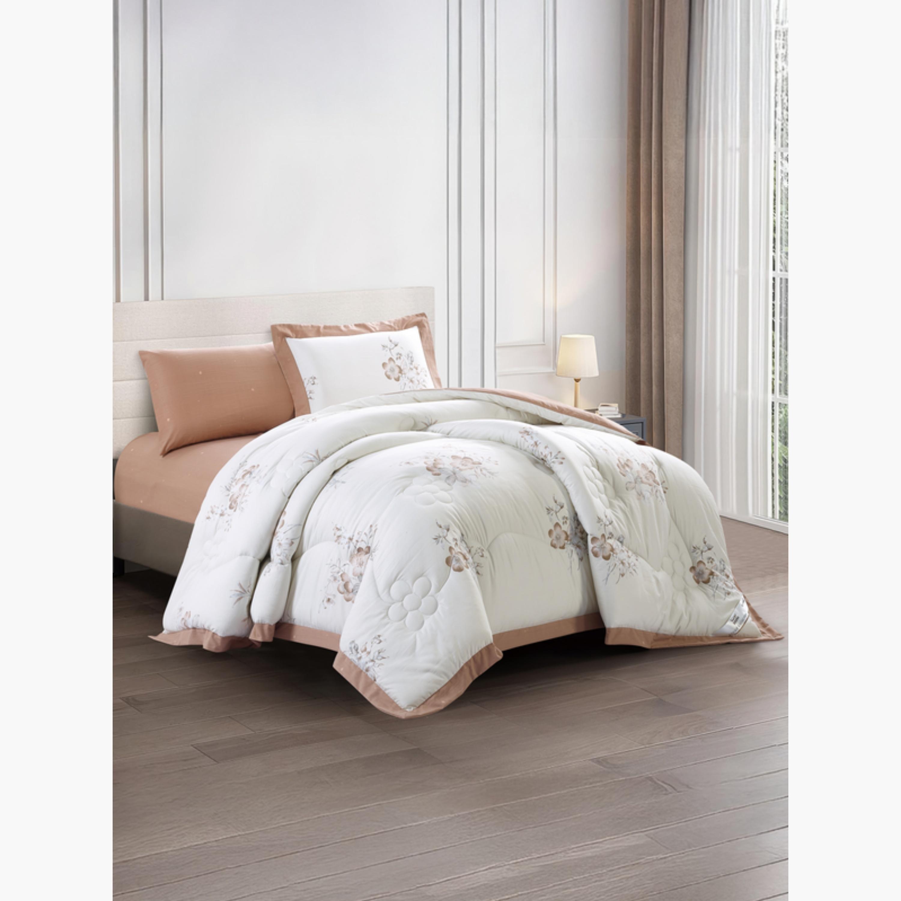 Printed Floral Single Comforter Set-household-bedding-comfortersandbedspreads-comforters-image-3