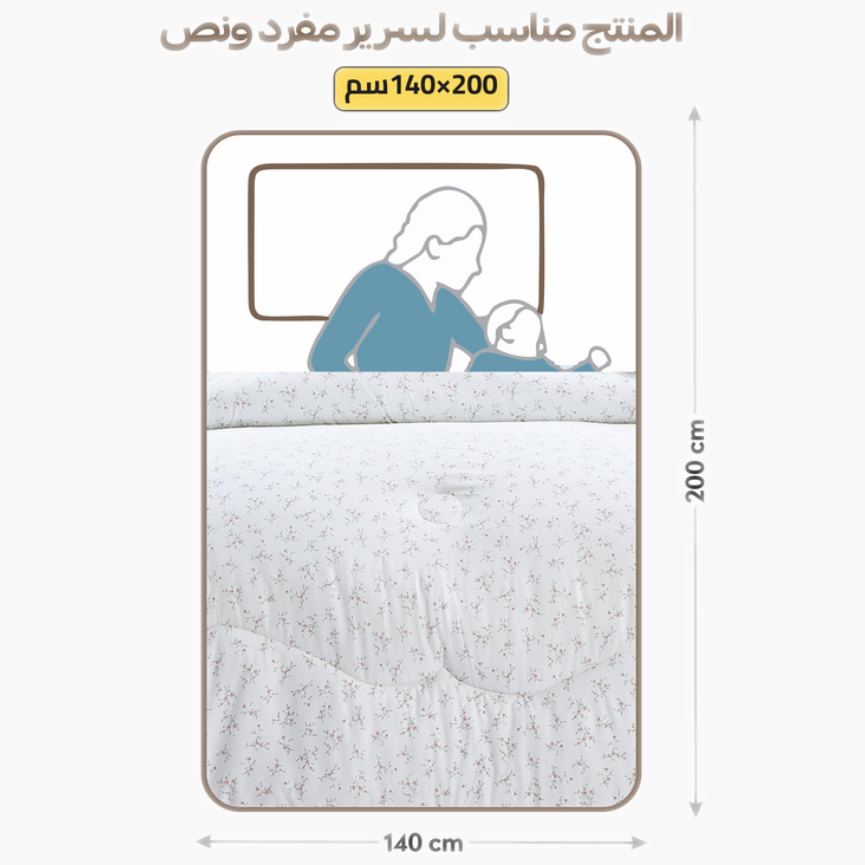 Printed Floral Single Comforter Set-household-bedding-comfortersandbedspreads-comforters-image-7