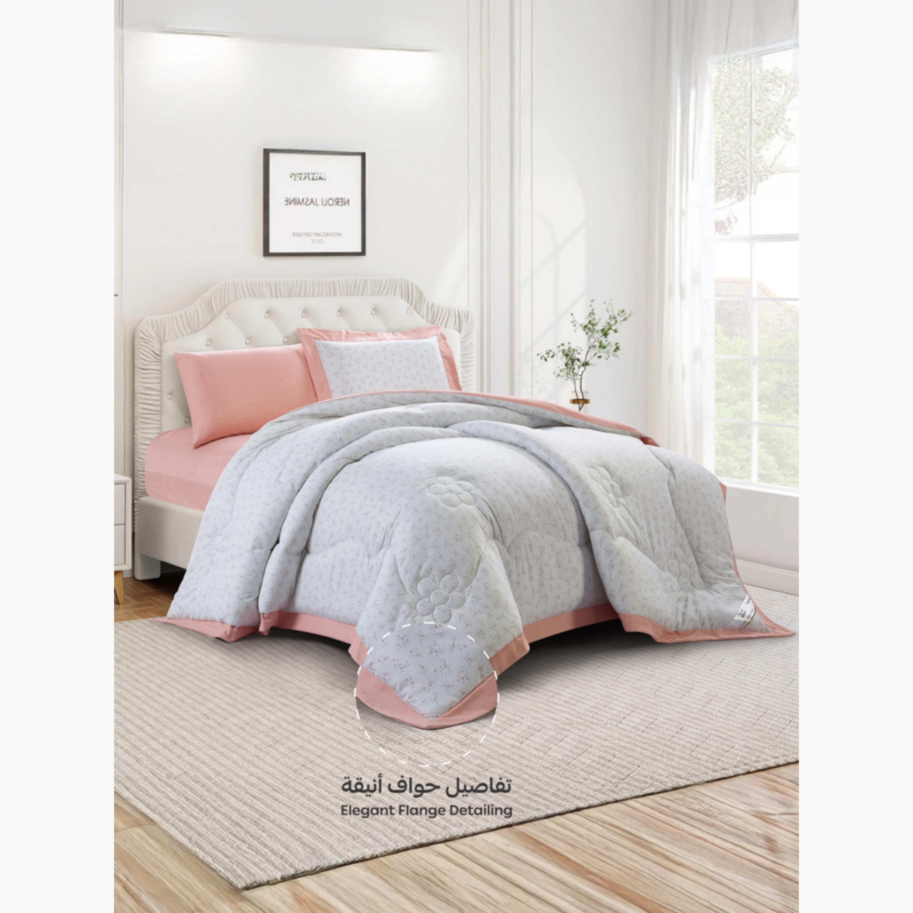 Printed Floral Single Comforter Set-household-bedding-comfortersandbedspreads-comforters-image-8