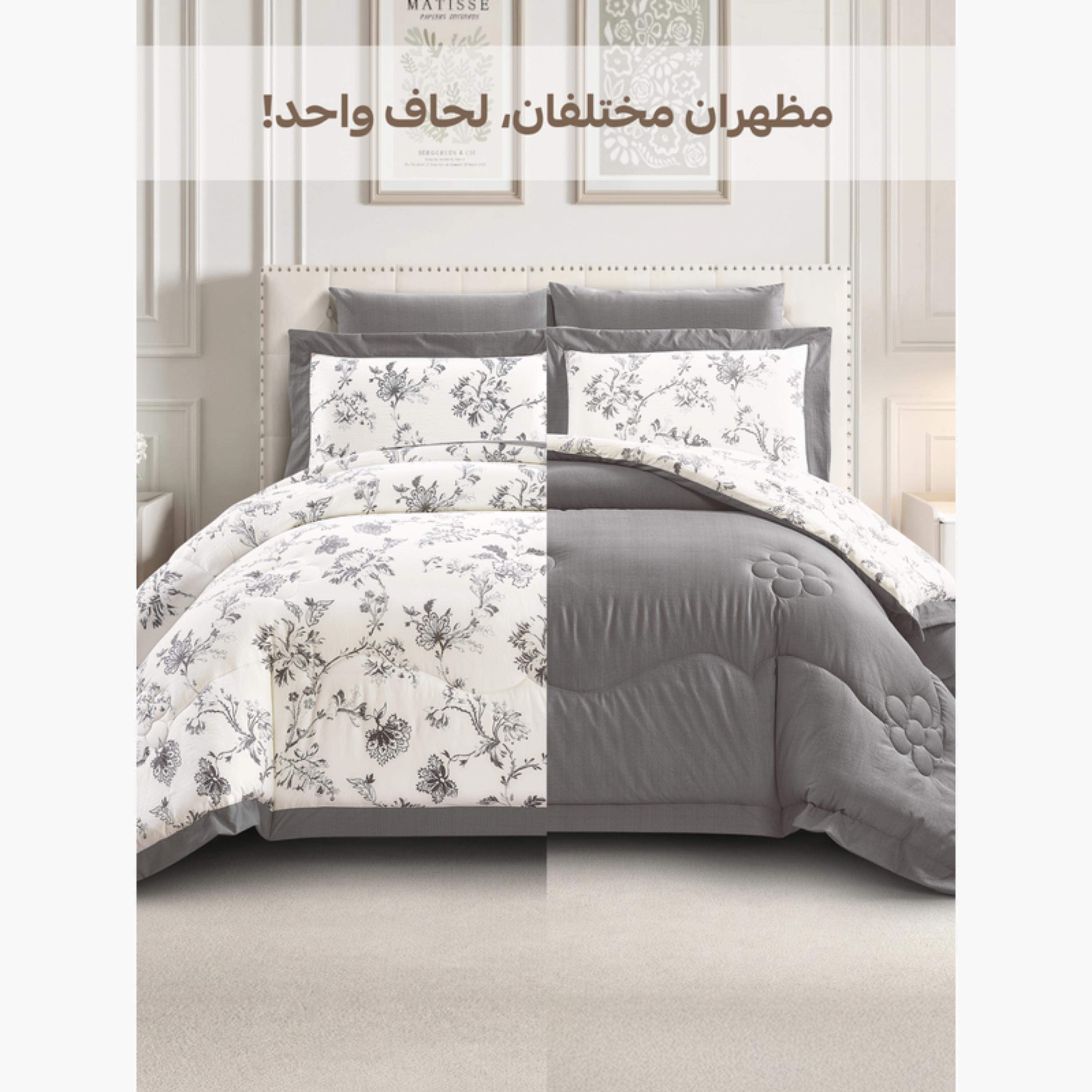 Printed Floral Single Comforter Set-household-bedding-comfortersandbedspreads-comforters-image-16