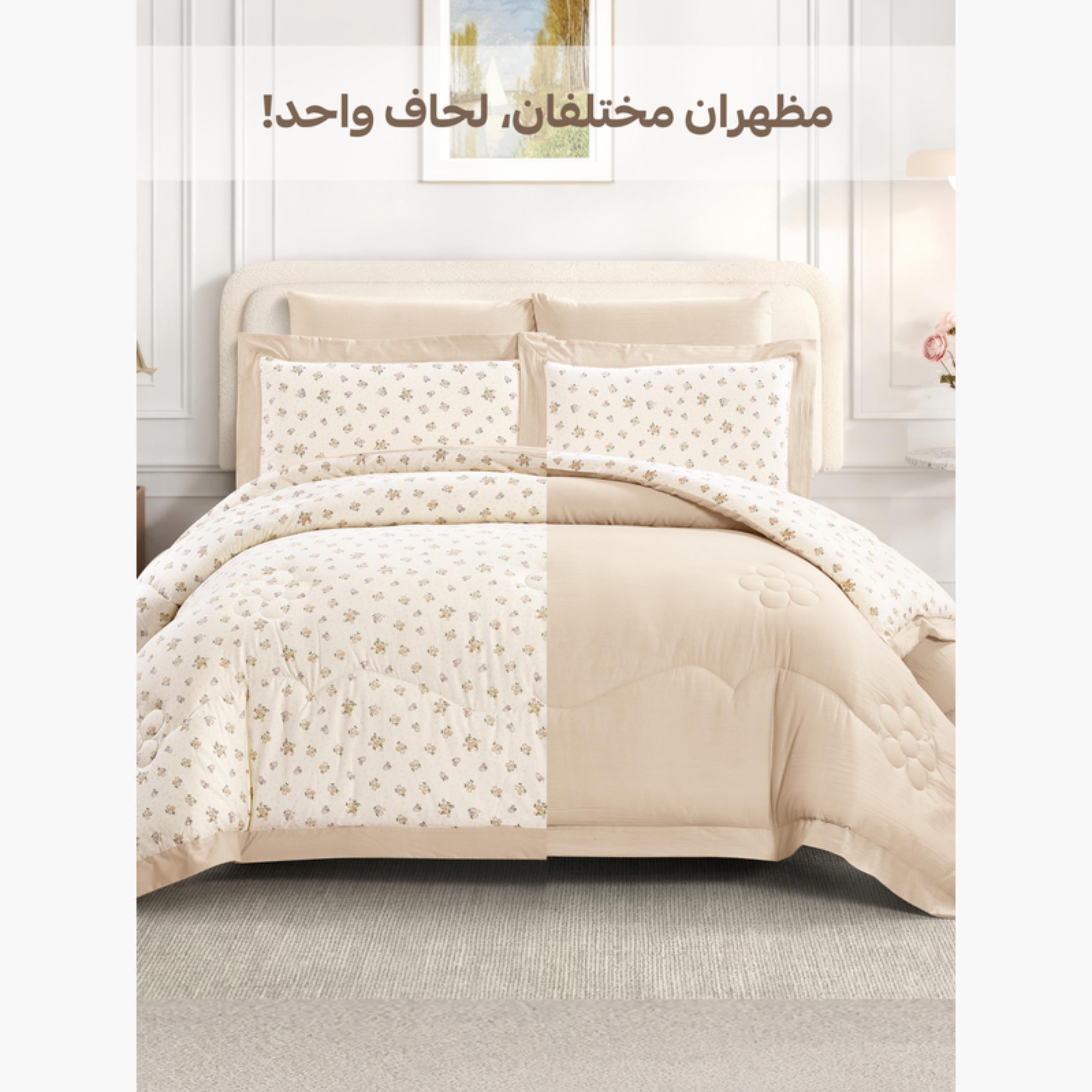 Printed Floral Single Comforter Set-household-bedding-comfortersandbedspreads-comforters-image-25