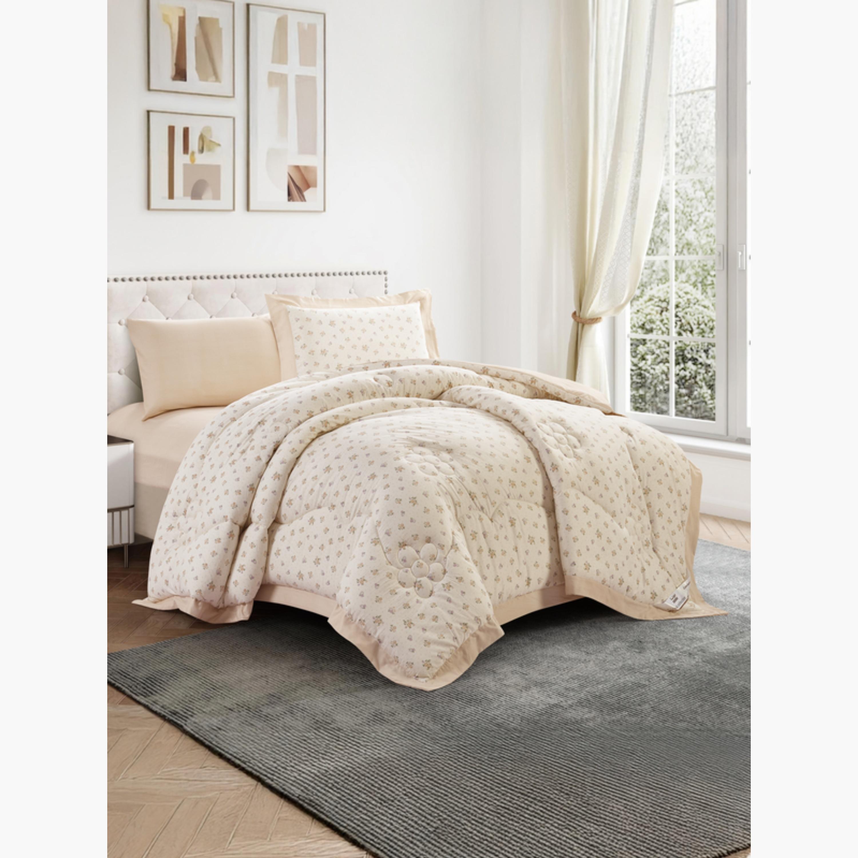 Printed Floral Single Comforter Set-household-bedding-comfortersandbedspreads-comforters-image-28