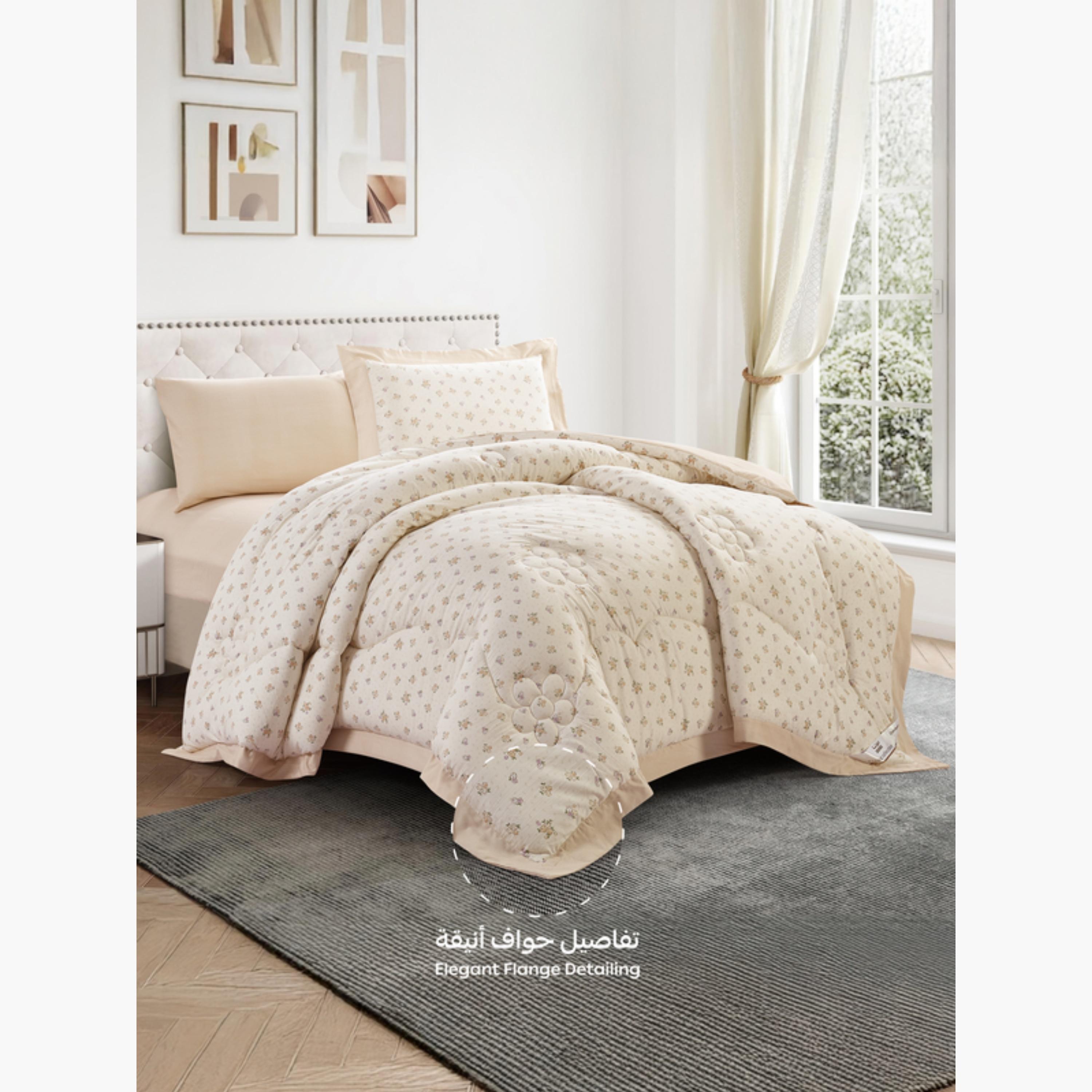 Printed Floral Single Comforter Set-household-bedding-comfortersandbedspreads-comforters-image-30