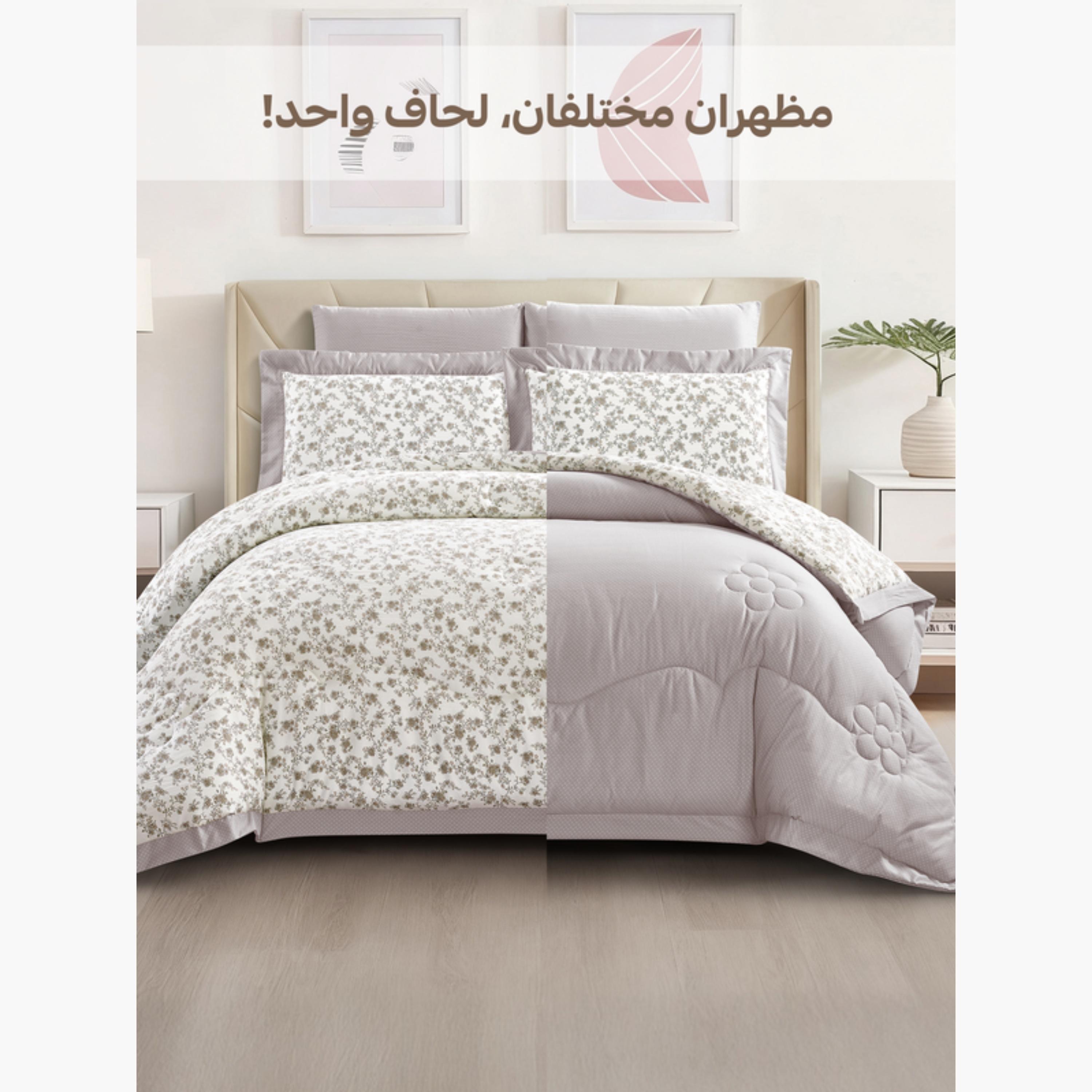 Printed Floral Single Comforter Set-household-bedding-comfortersandbedspreads-comforters-image-31