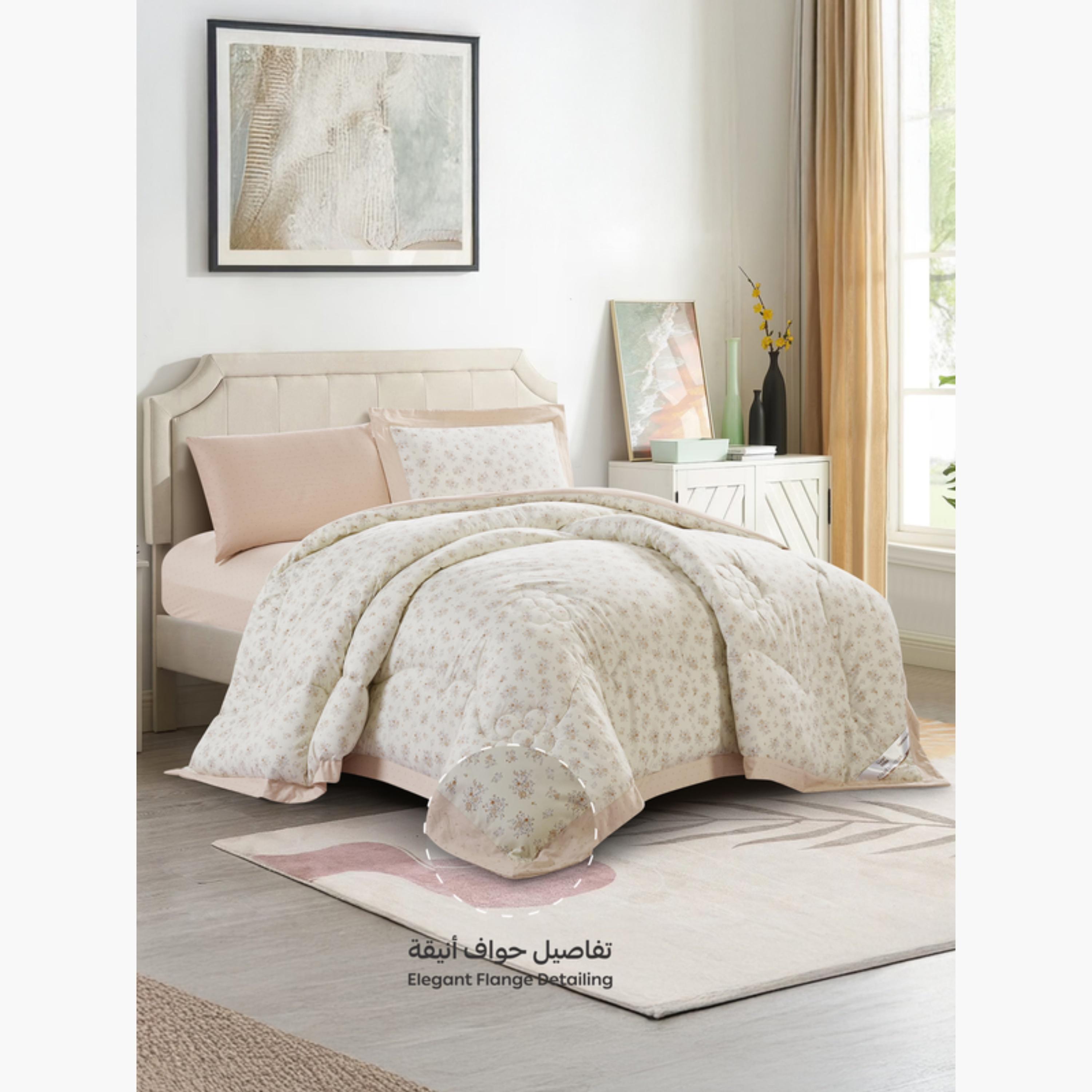 Printed Floral Single Comforter Set-household-bedding-comfortersandbedspreads-comforters-image-40