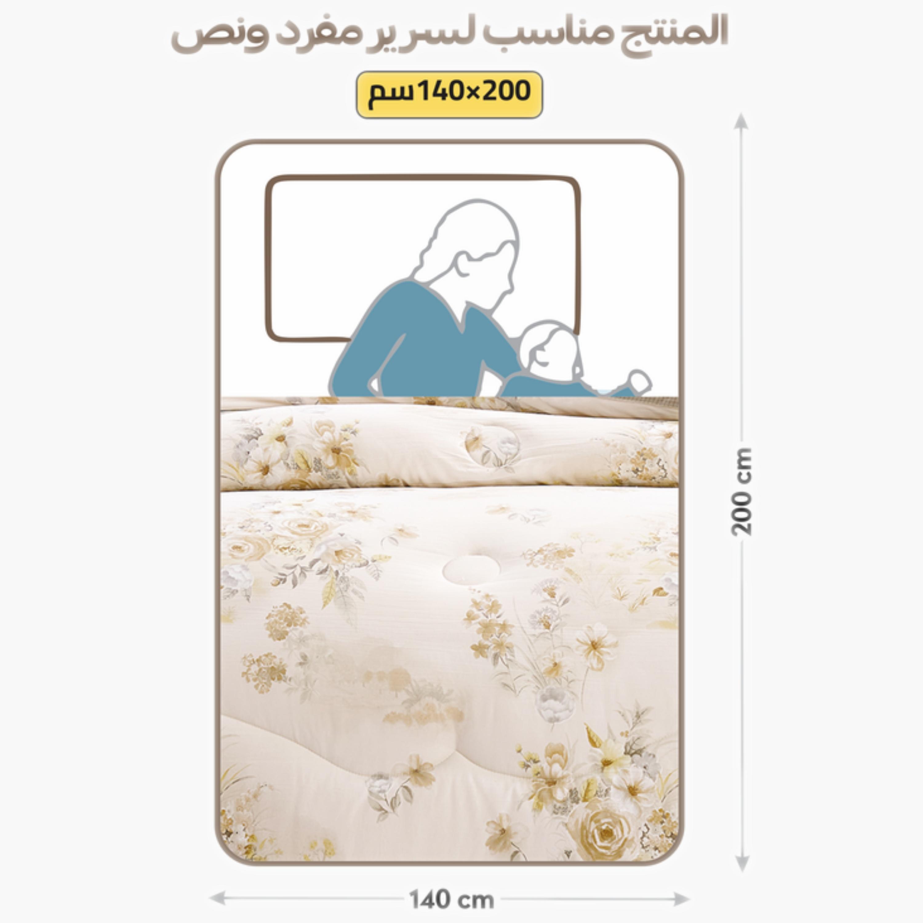 Printed Floral Single Comforter Set-household-bedding-comfortersandbedspreads-comforters-image-45