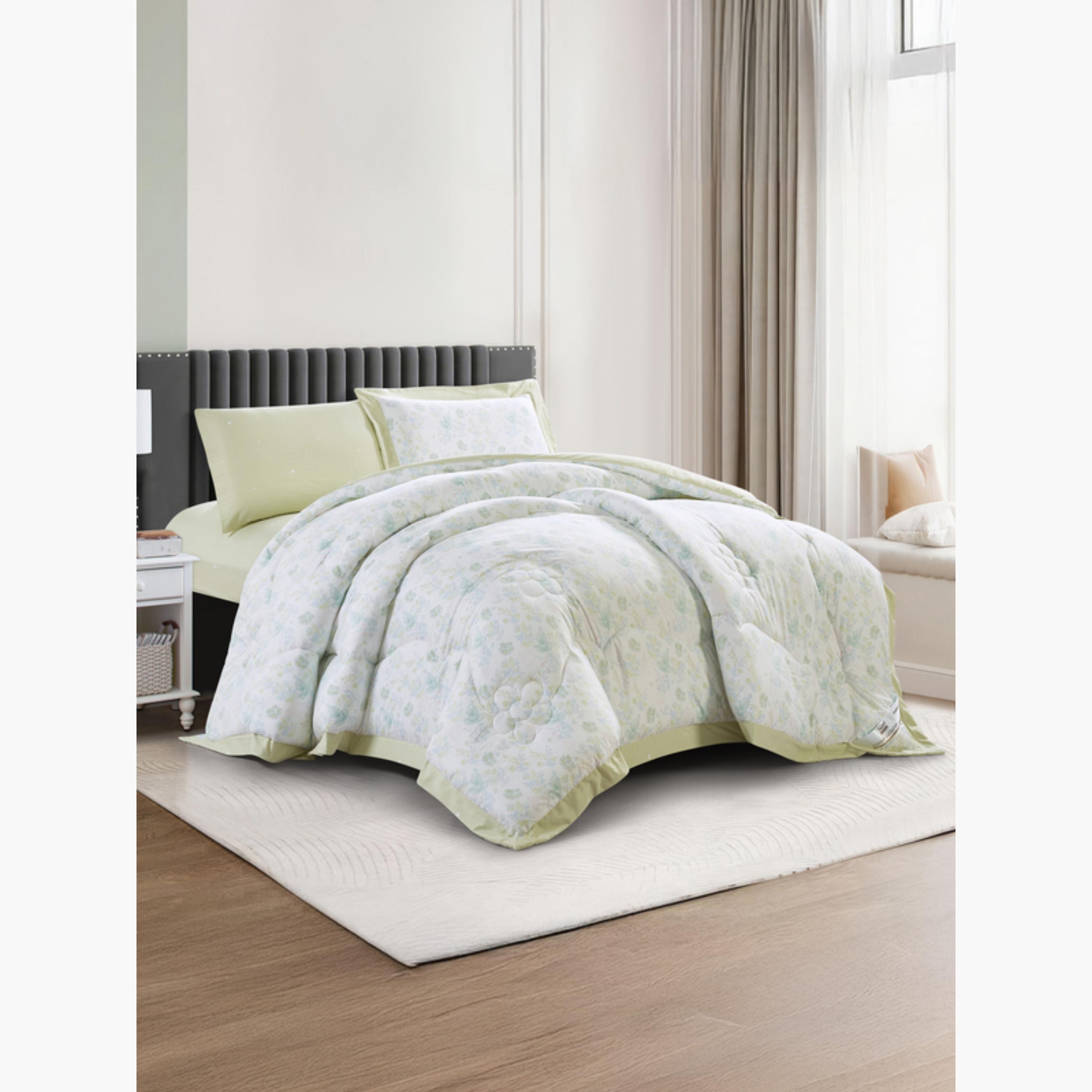 Printed Floral Single Comforter Set-household-bedding-comfortersandbedspreads-comforters-image-51