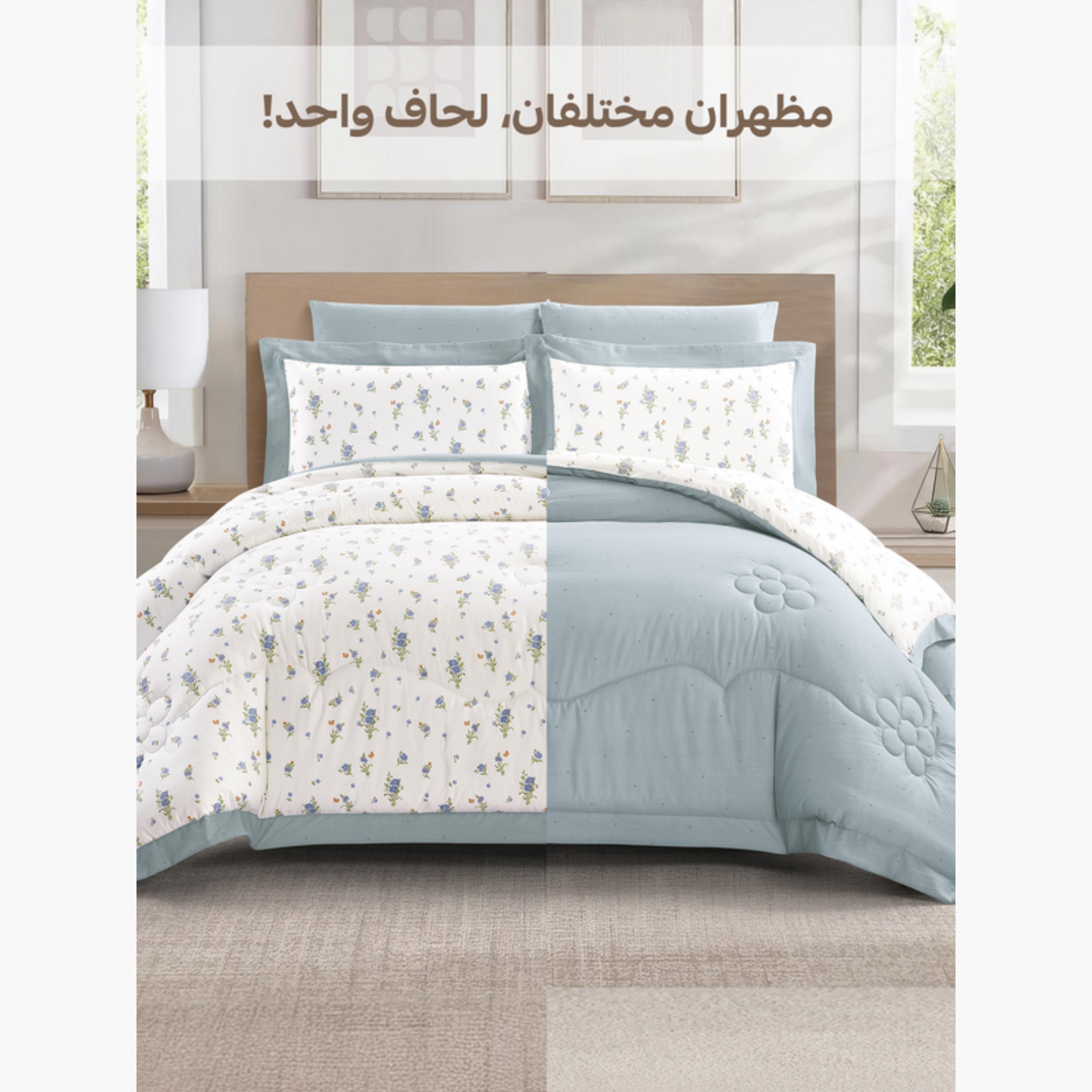 Printed Floral Single Comforter Set-household-bedding-comfortersandbedspreads-comforters-image-55