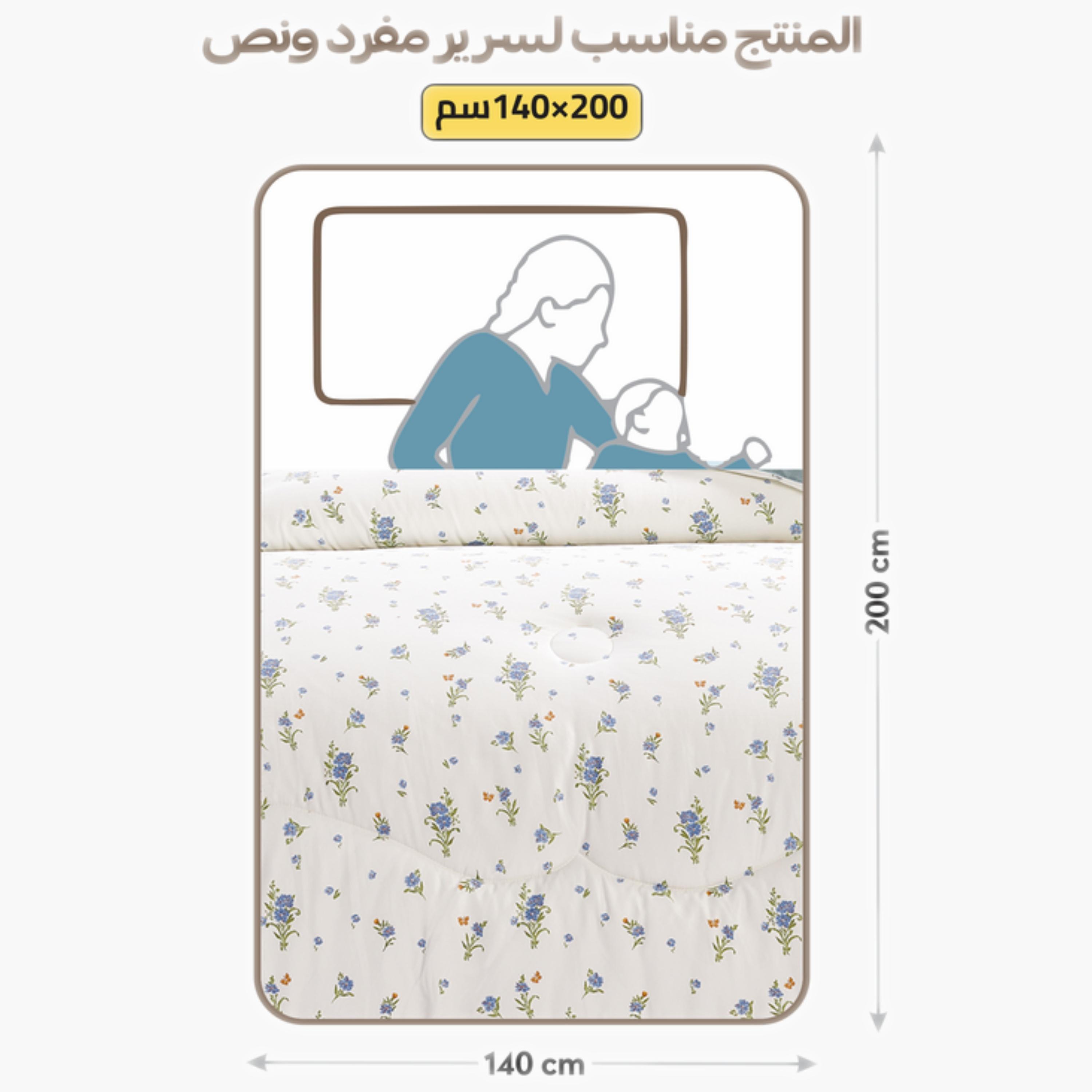 Printed Floral Single Comforter Set-household-bedding-comfortersandbedspreads-comforters-image-59