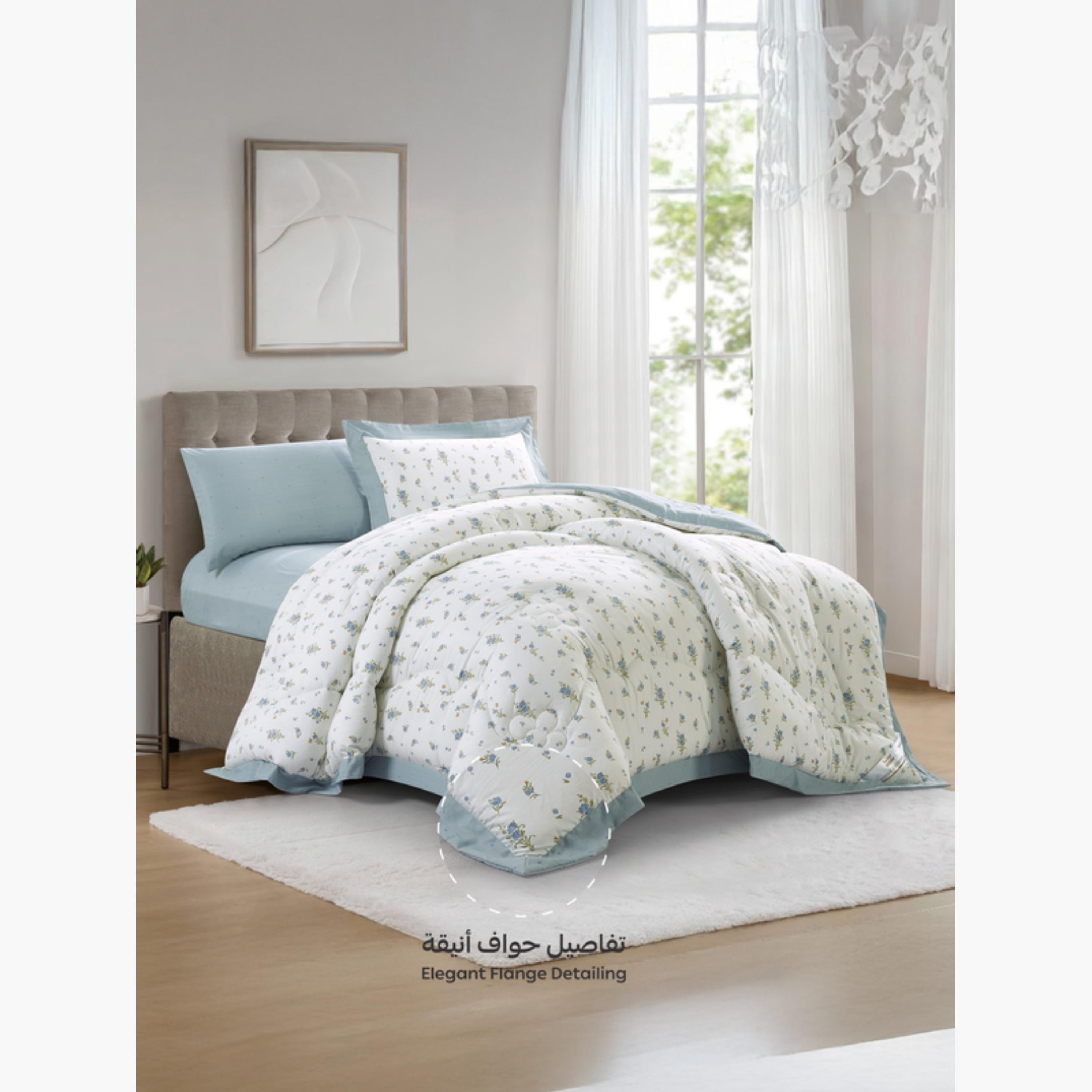 Printed Floral Single Comforter Set-household-bedding-comfortersandbedspreads-comforters-image-60
