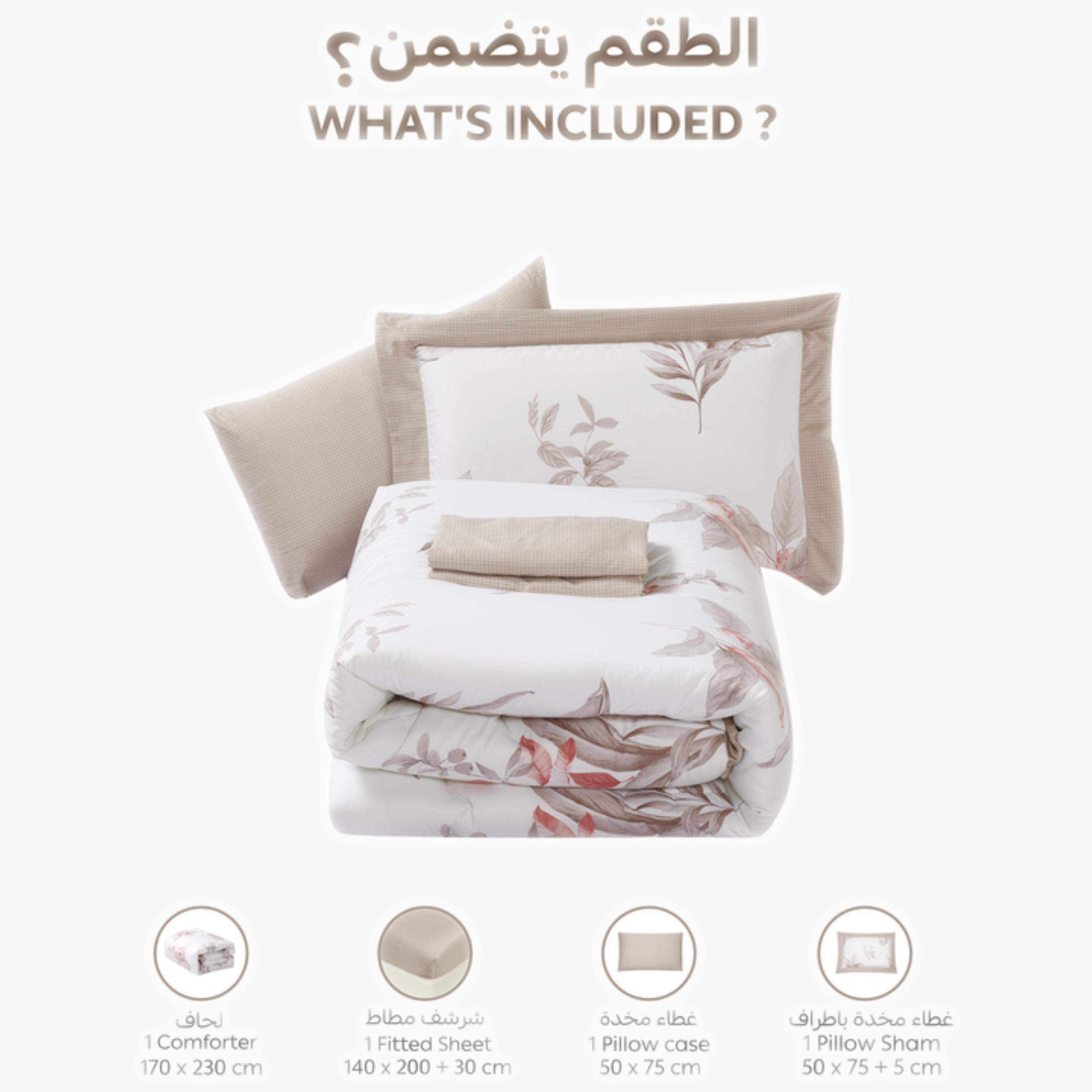 Printed Floral Single Comforter Set-household-bedding-comfortersandbedspreads-comforters-image-62