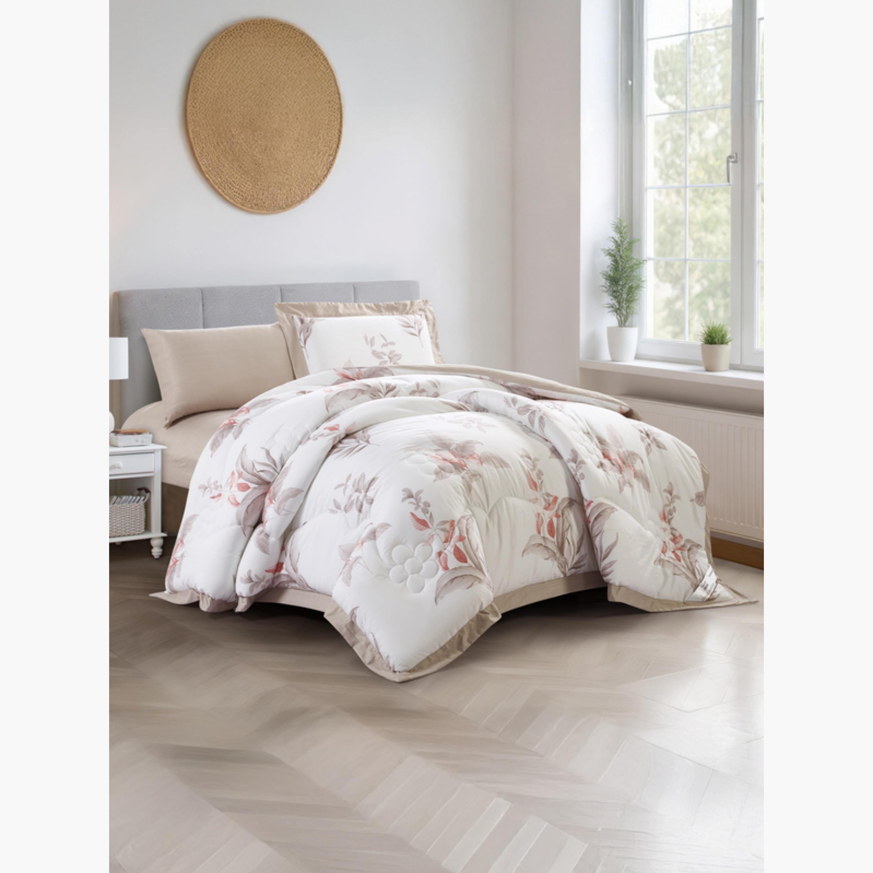 Printed Floral Single Comforter Set-household-bedding-comfortersandbedspreads-comforters-image-66