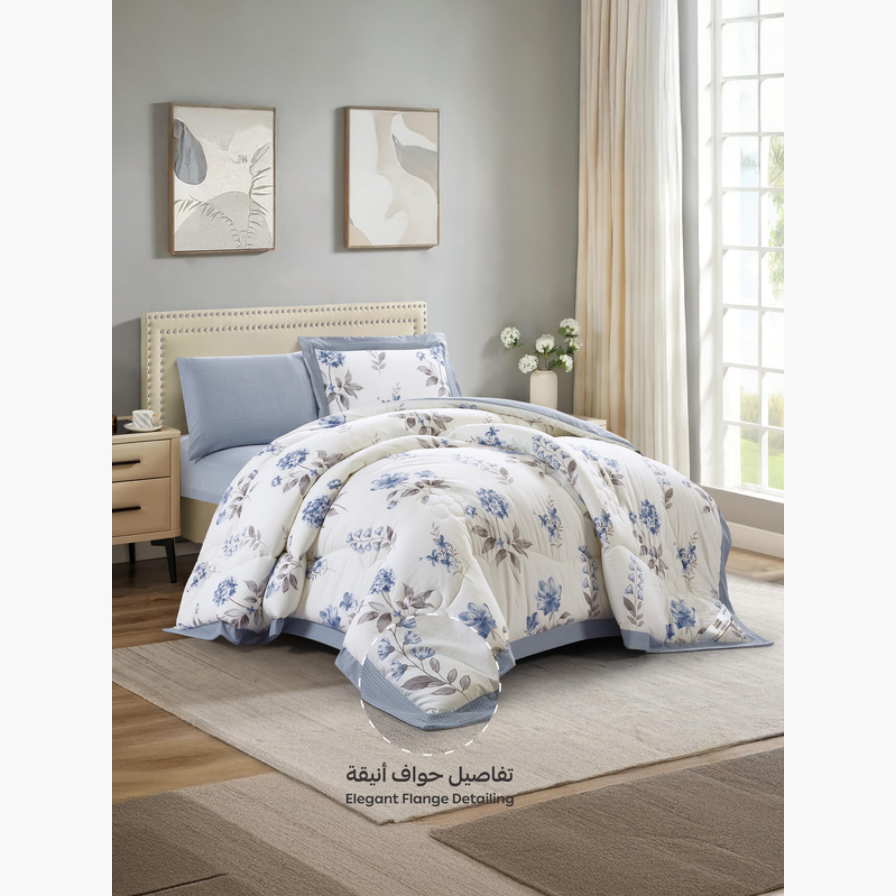 Printed Floral Single Comforter Set-household-bedding-comfortersandbedspreads-comforters-image-70