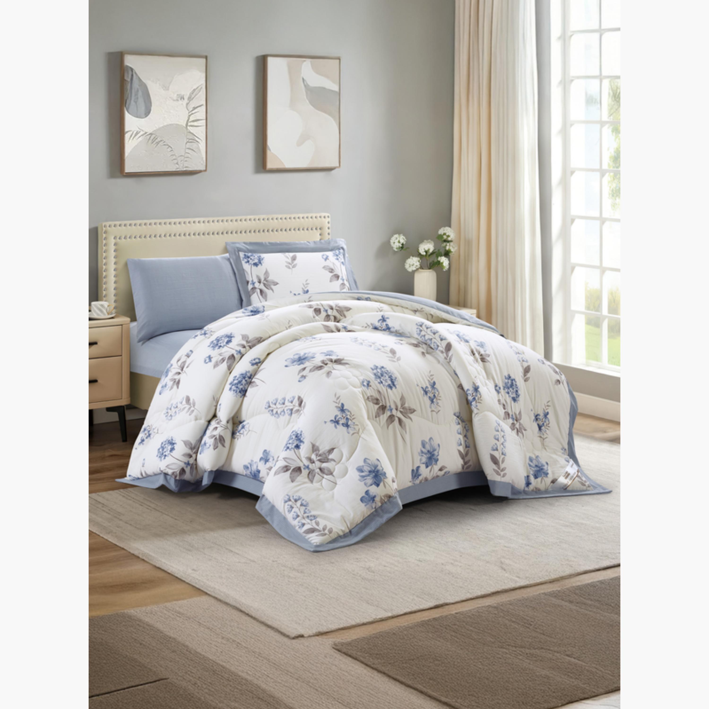Printed Floral Single Comforter Set-household-bedding-comfortersandbedspreads-comforters-image-72