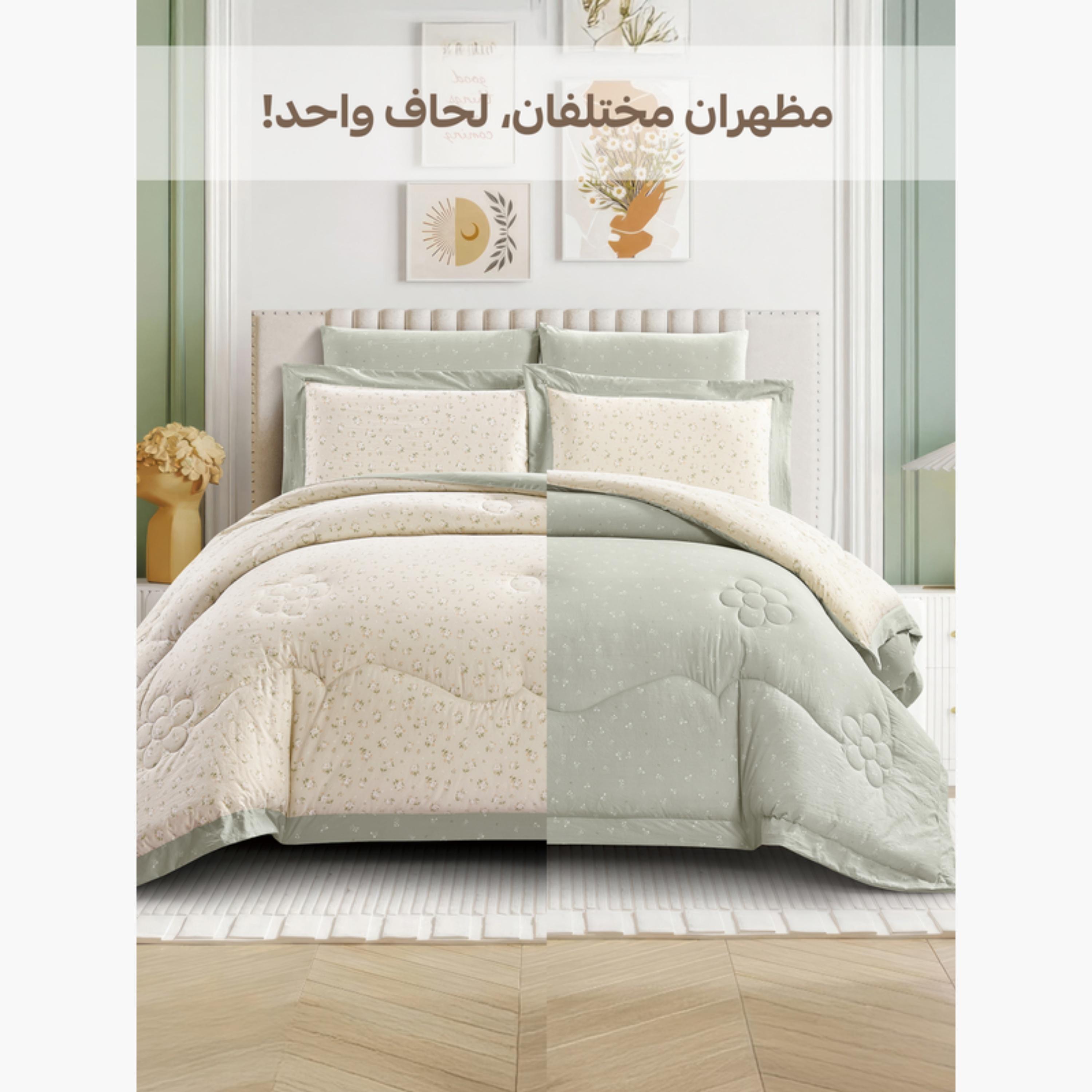 Printed Floral Single Comforter Set-household-bedding-comfortersandbedspreads-comforters-image-73