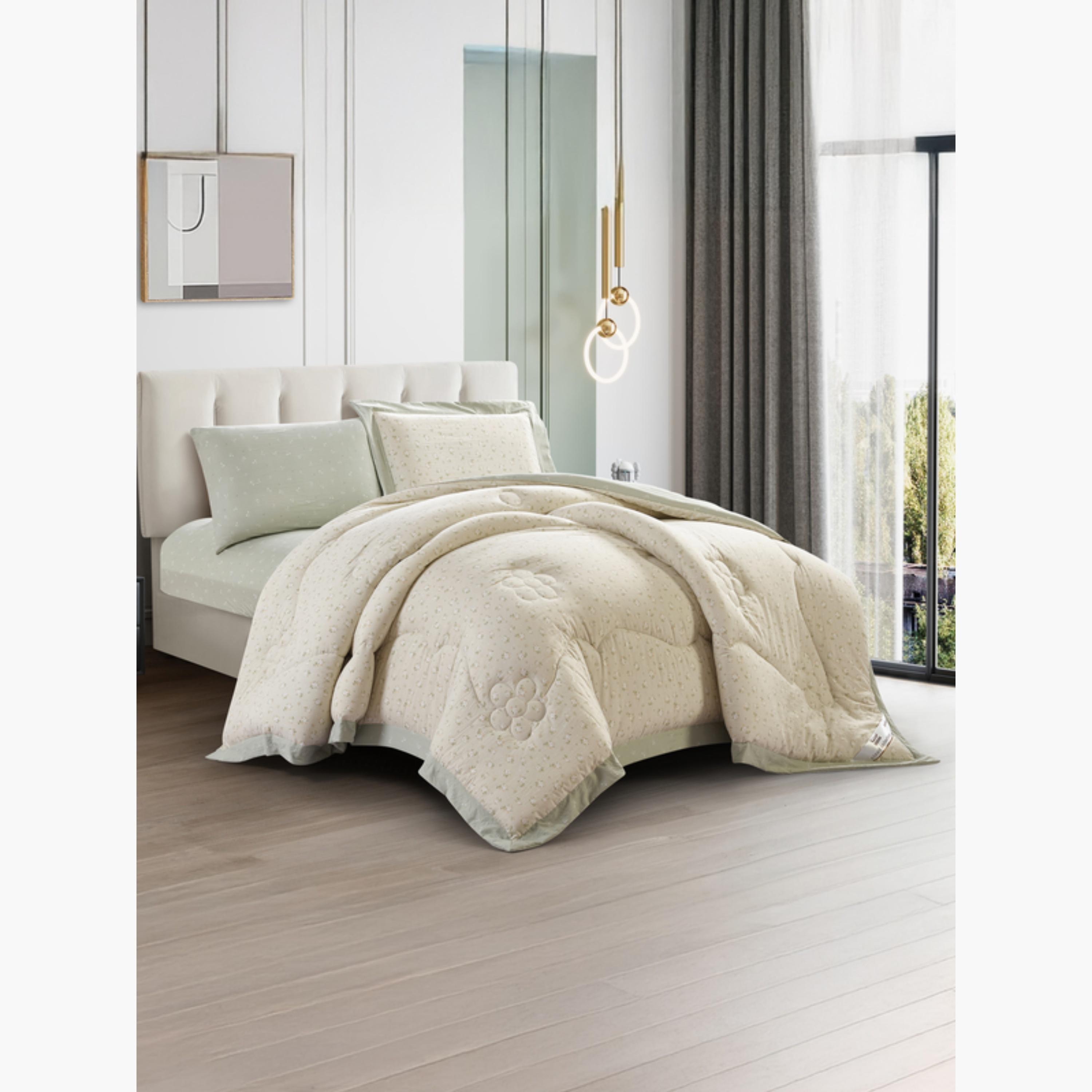 Printed Floral Single Comforter Set-household-bedding-comfortersandbedspreads-comforters-image-76