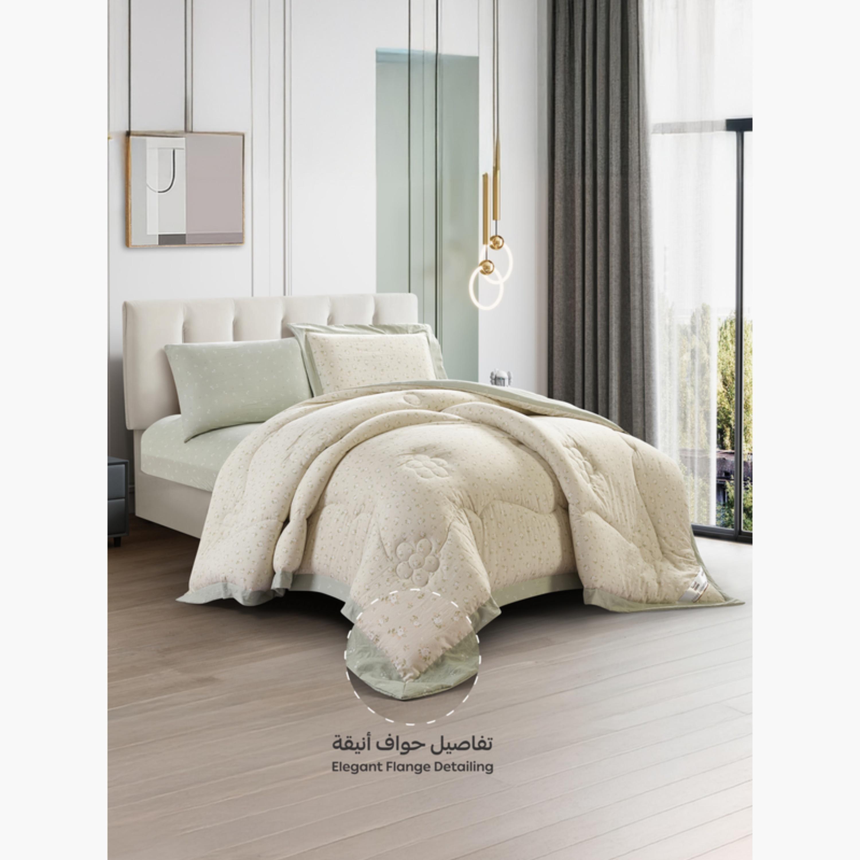 Printed Floral Single Comforter Set-household-bedding-comfortersandbedspreads-comforters-image-77