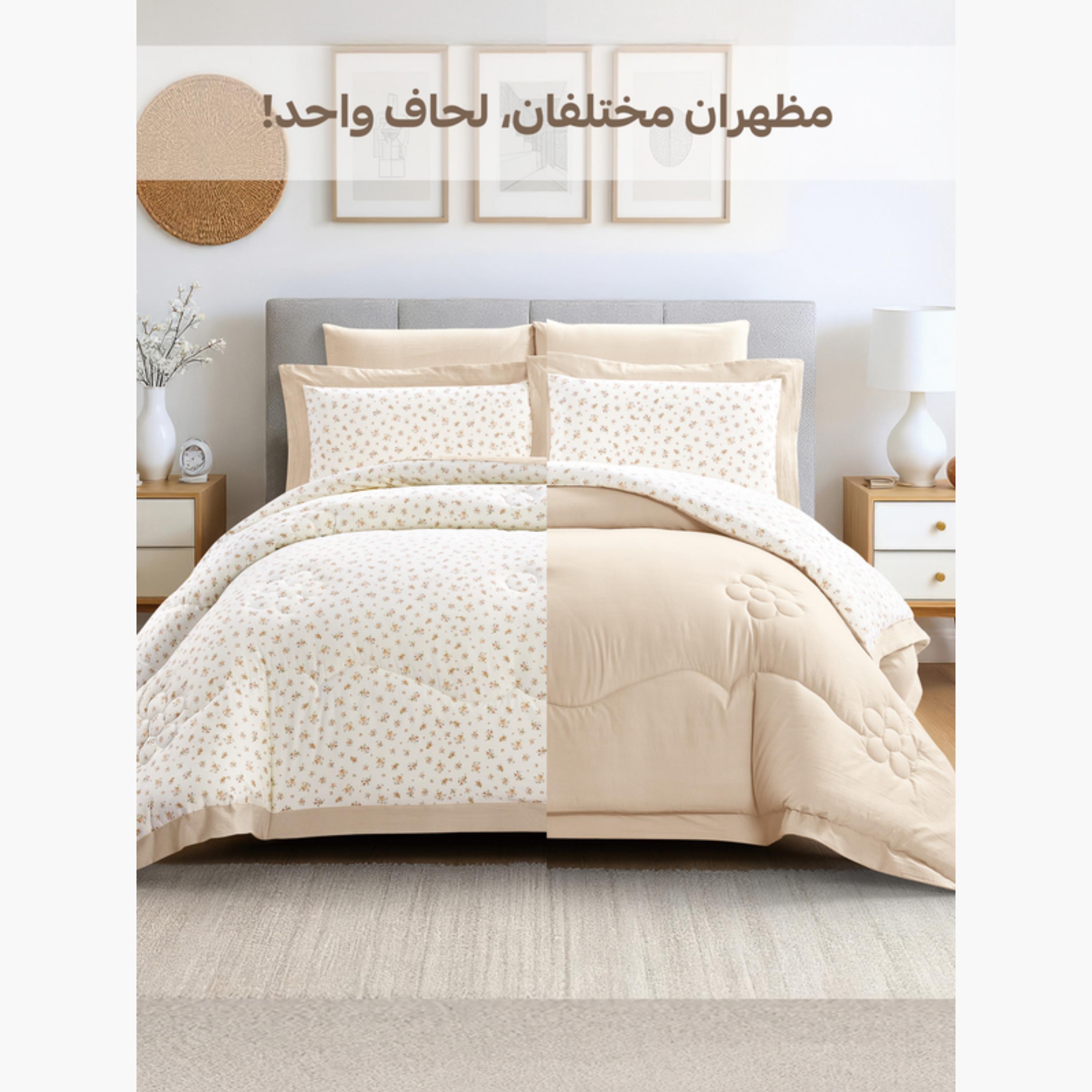 Printed Floral Single Comforter Set-household-bedding-comfortersandbedspreads-comforters-image-84