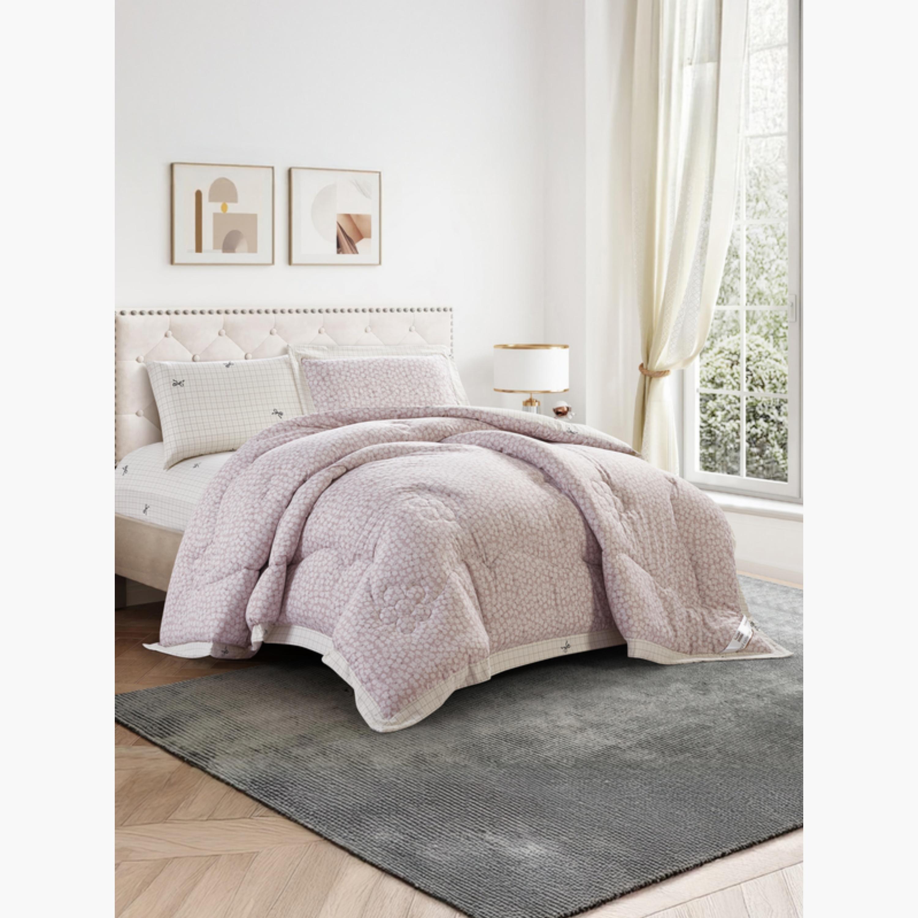 Printed Floral Single Comforter Set-household-bedding-comfortersandbedspreads-comforters-image-85