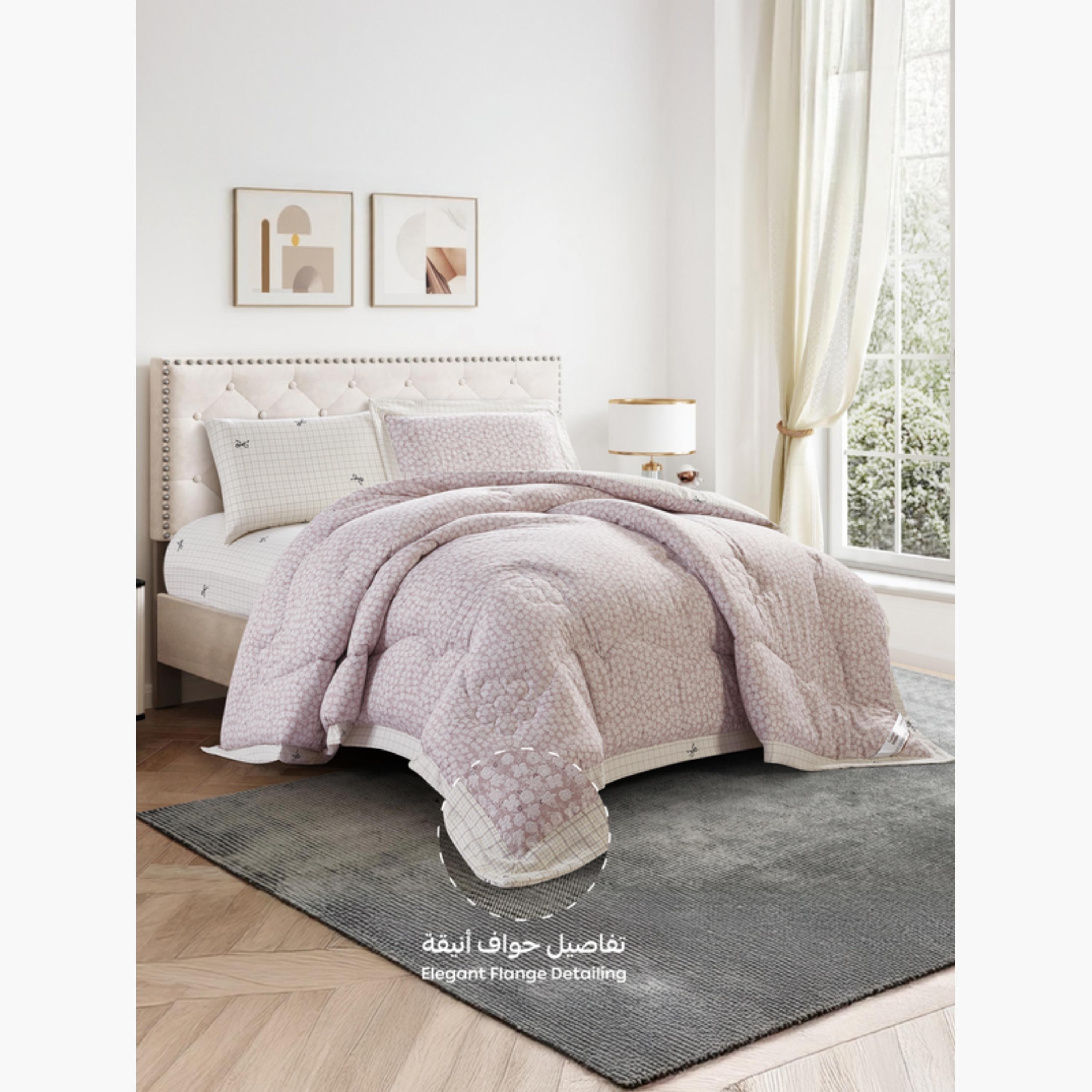 Printed Floral Single Comforter Set-household-bedding-comfortersandbedspreads-comforters-image-86