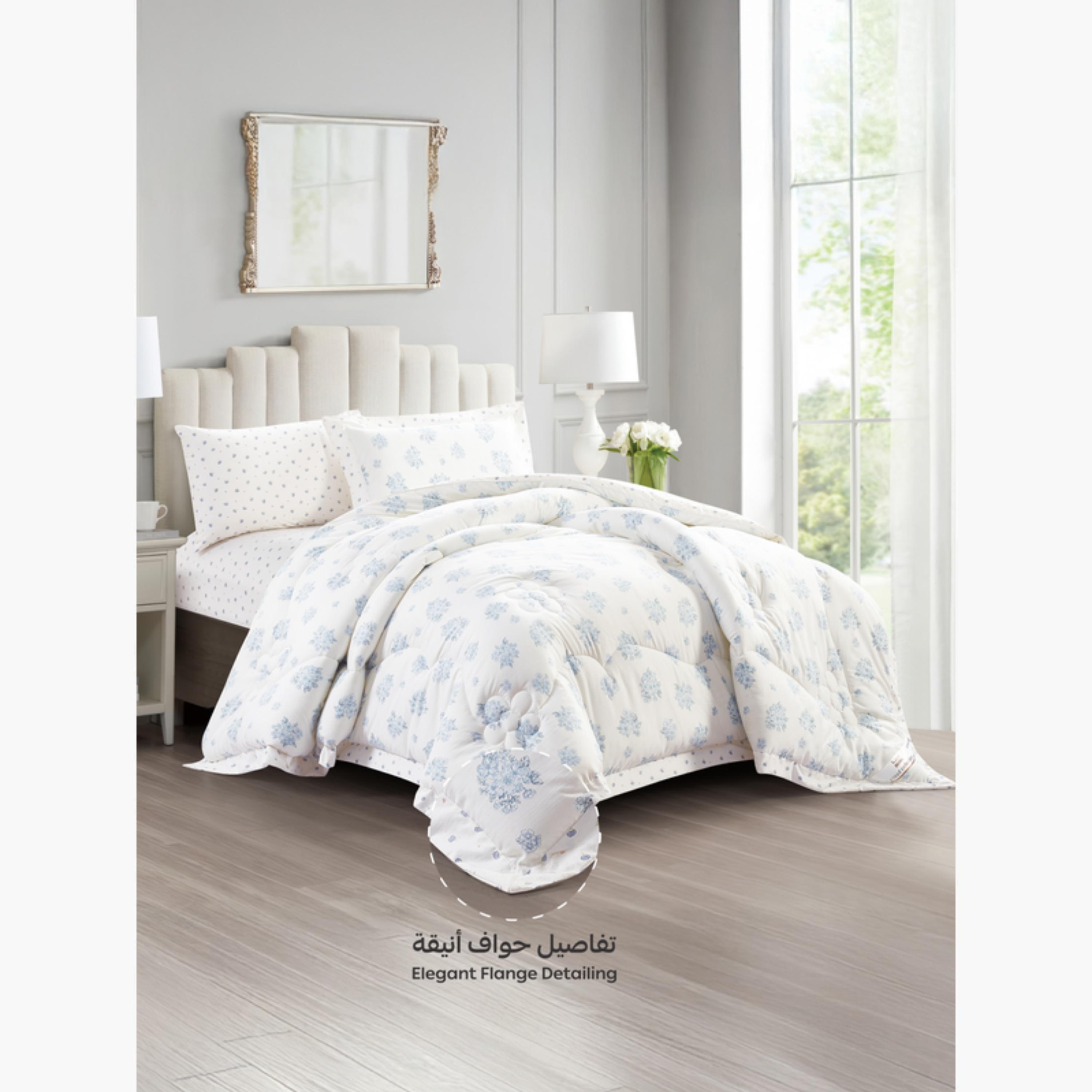 Printed Floral Single Comforter Set-household-bedding-comfortersandbedspreads-comforters-image-93